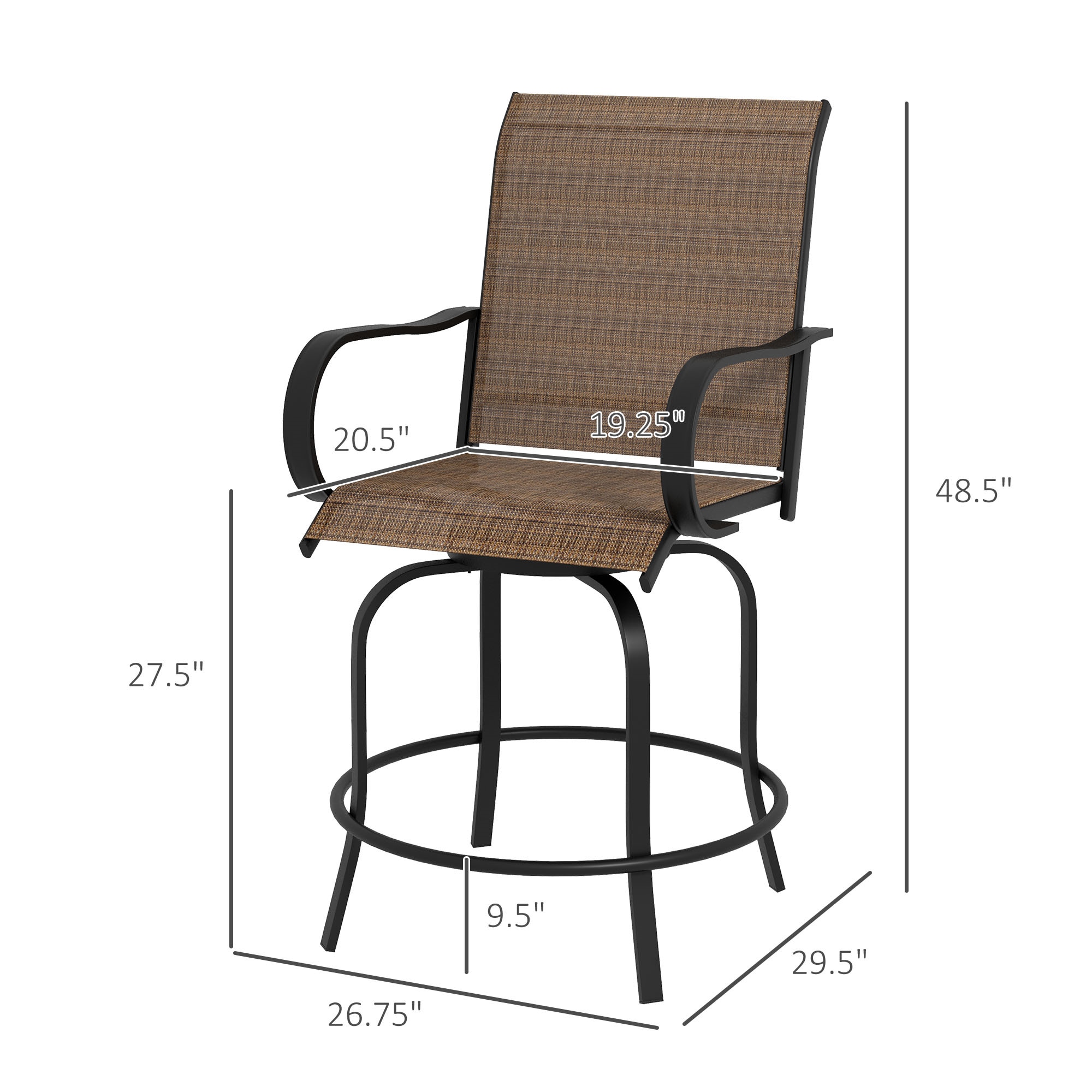 BABOOM BOM-P174469-OR Patio-Chairs - View #5