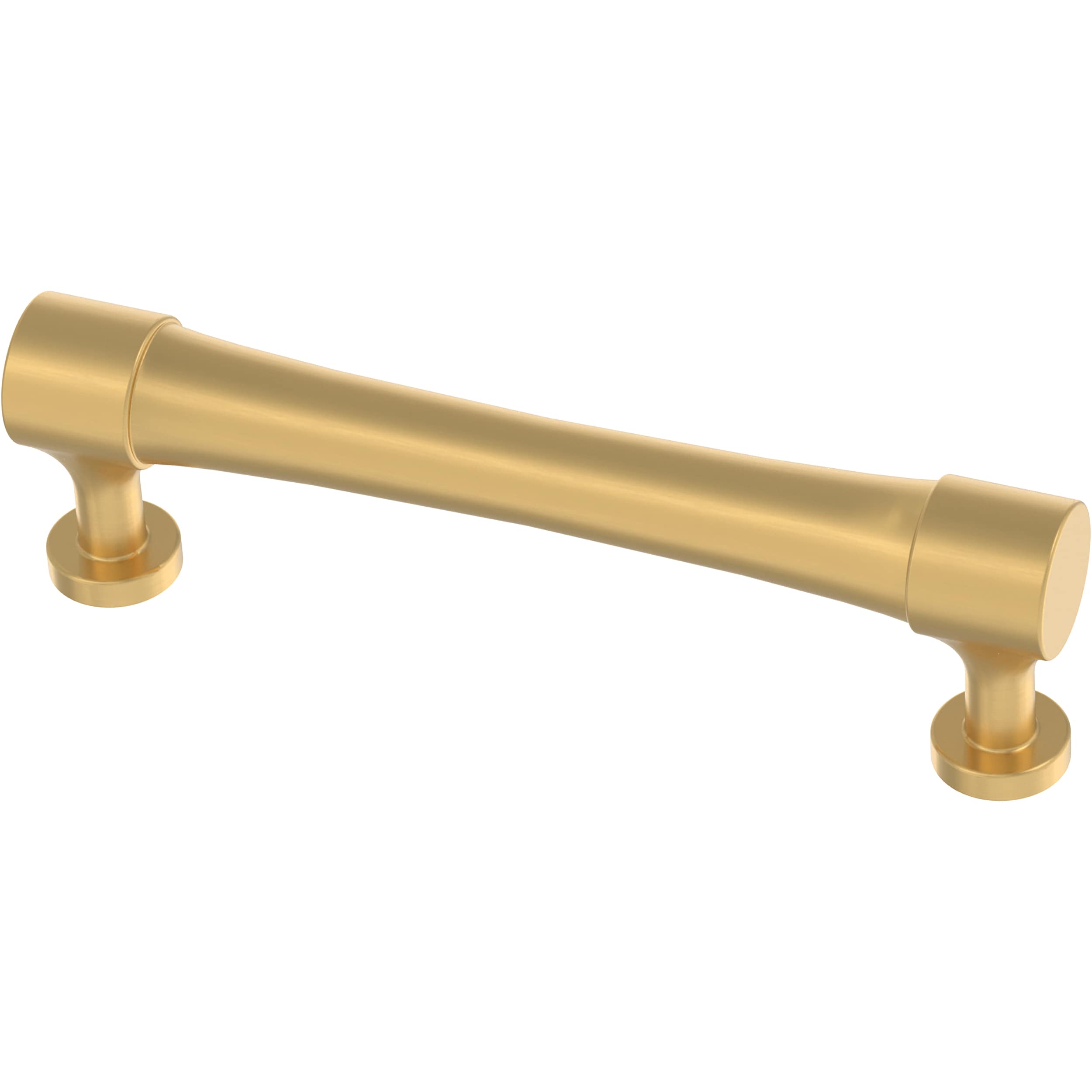 Origin 21 P46405W-117-CP Siri 3-3/4-in , 96mm Center to Center Brushed Brass Cylindrical Bar