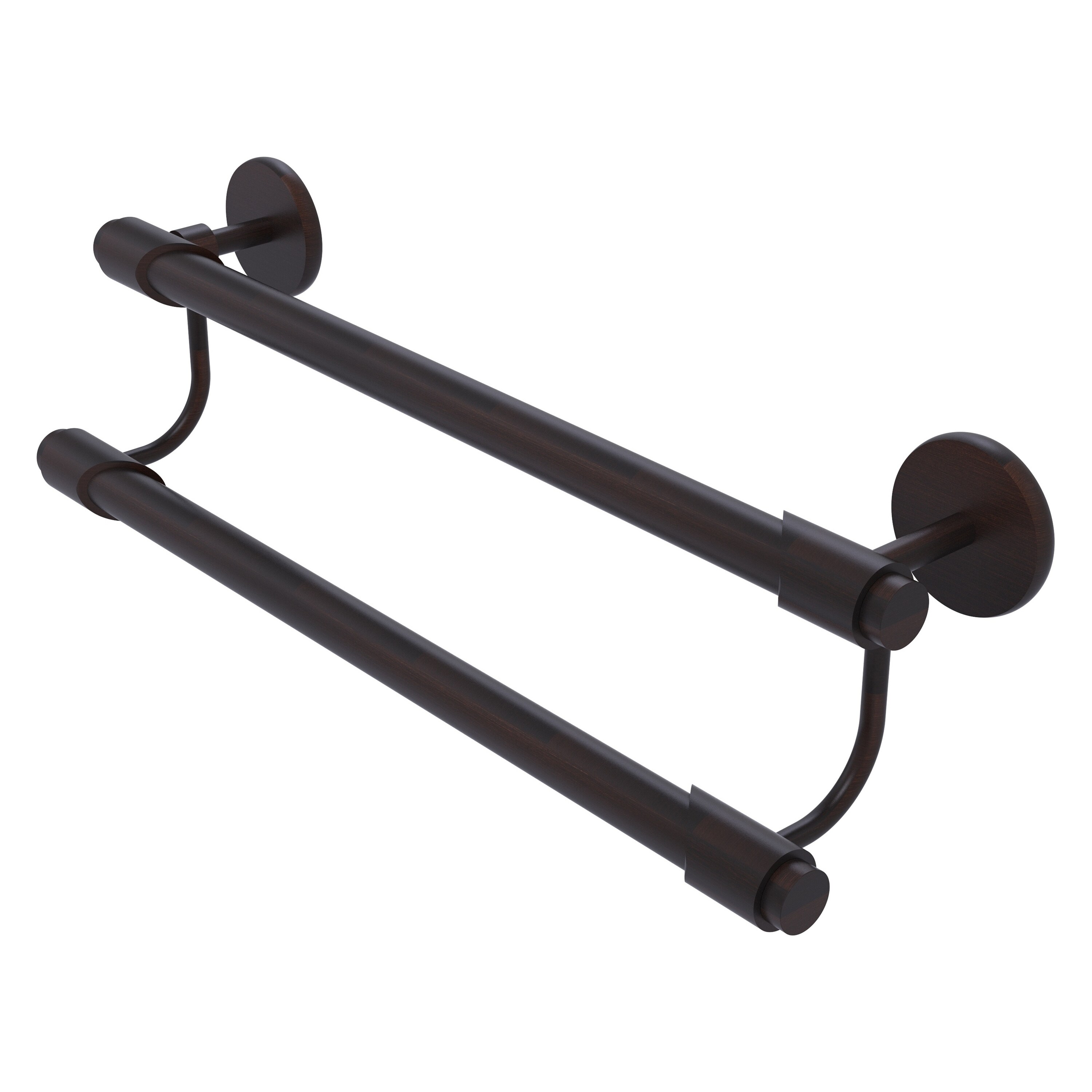 Allied Brass TR-72/36-VB Tribecca 36-in double Venetian Bronze Wall mount Double Towel Bar