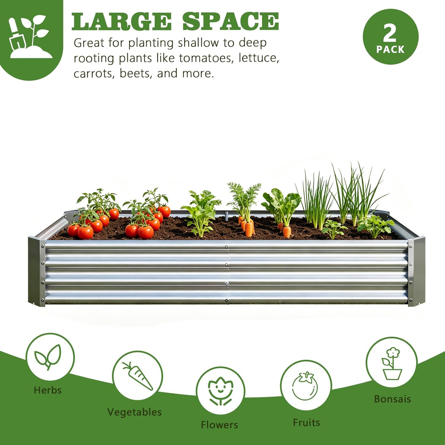 Vorene J-82LYGDW73UNH Raised-Garden-Beds - View #3