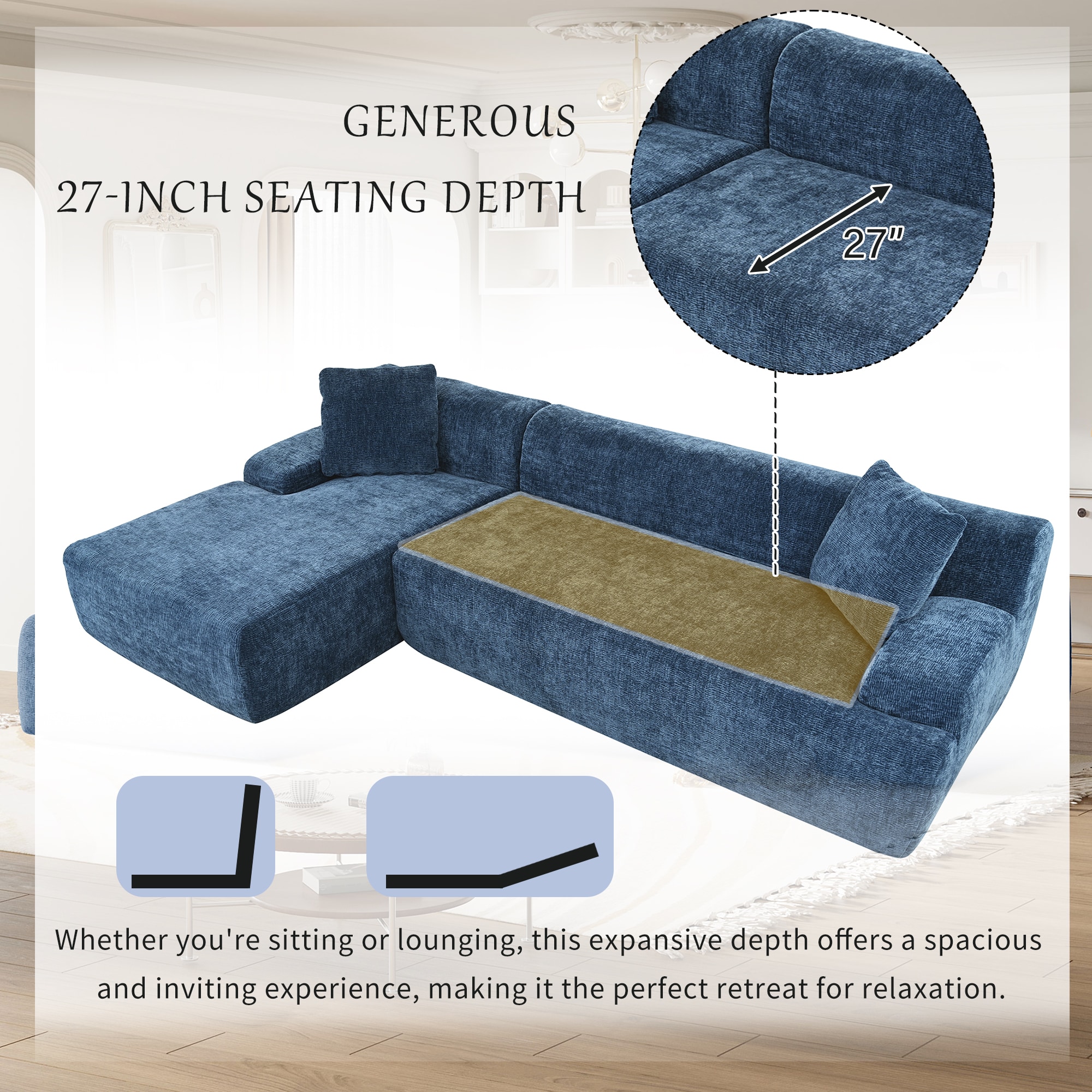 JIMSMAISON JMUSSO01BL Sofas-Loveseats - View #5