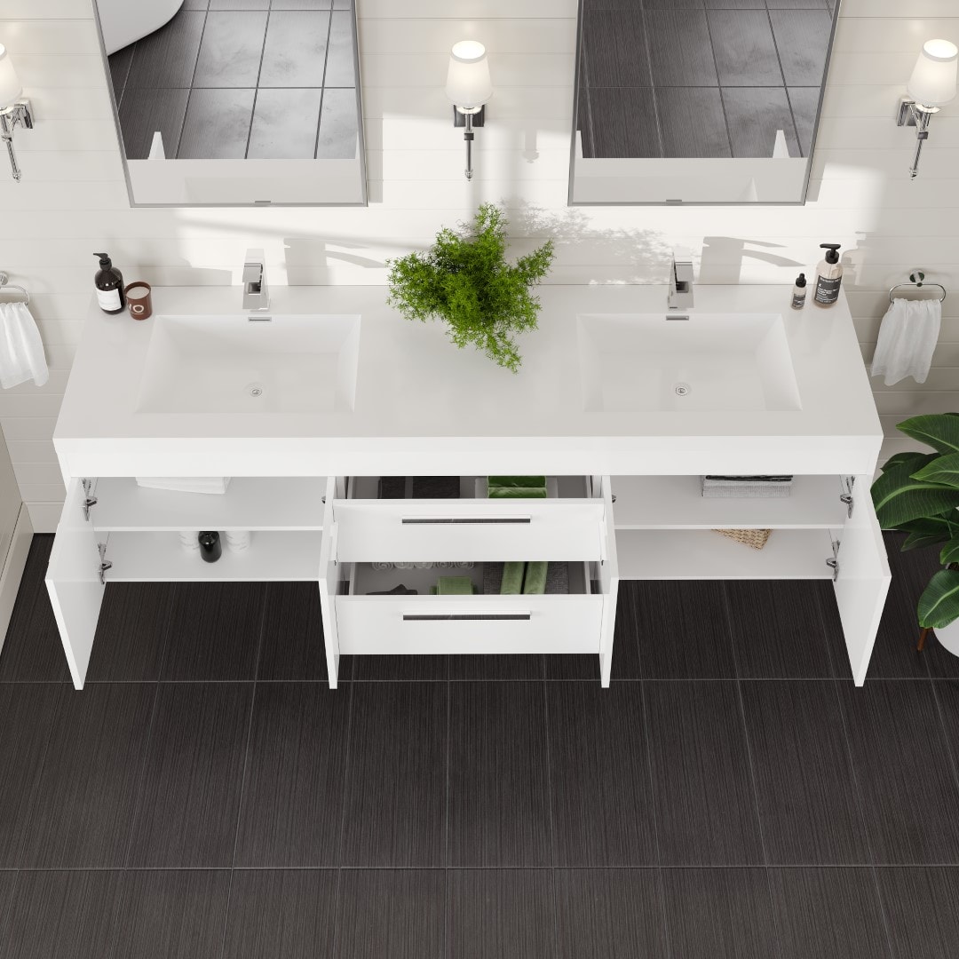 Eviva EVVN1700-8-72WH-WM Bath-Vanity-Combo - View #4