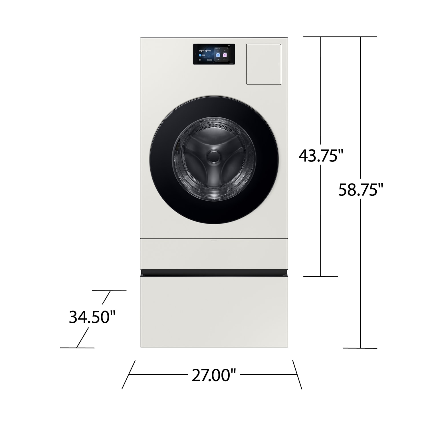 Samsung WE702NY Laundry-Pedestals - View #6