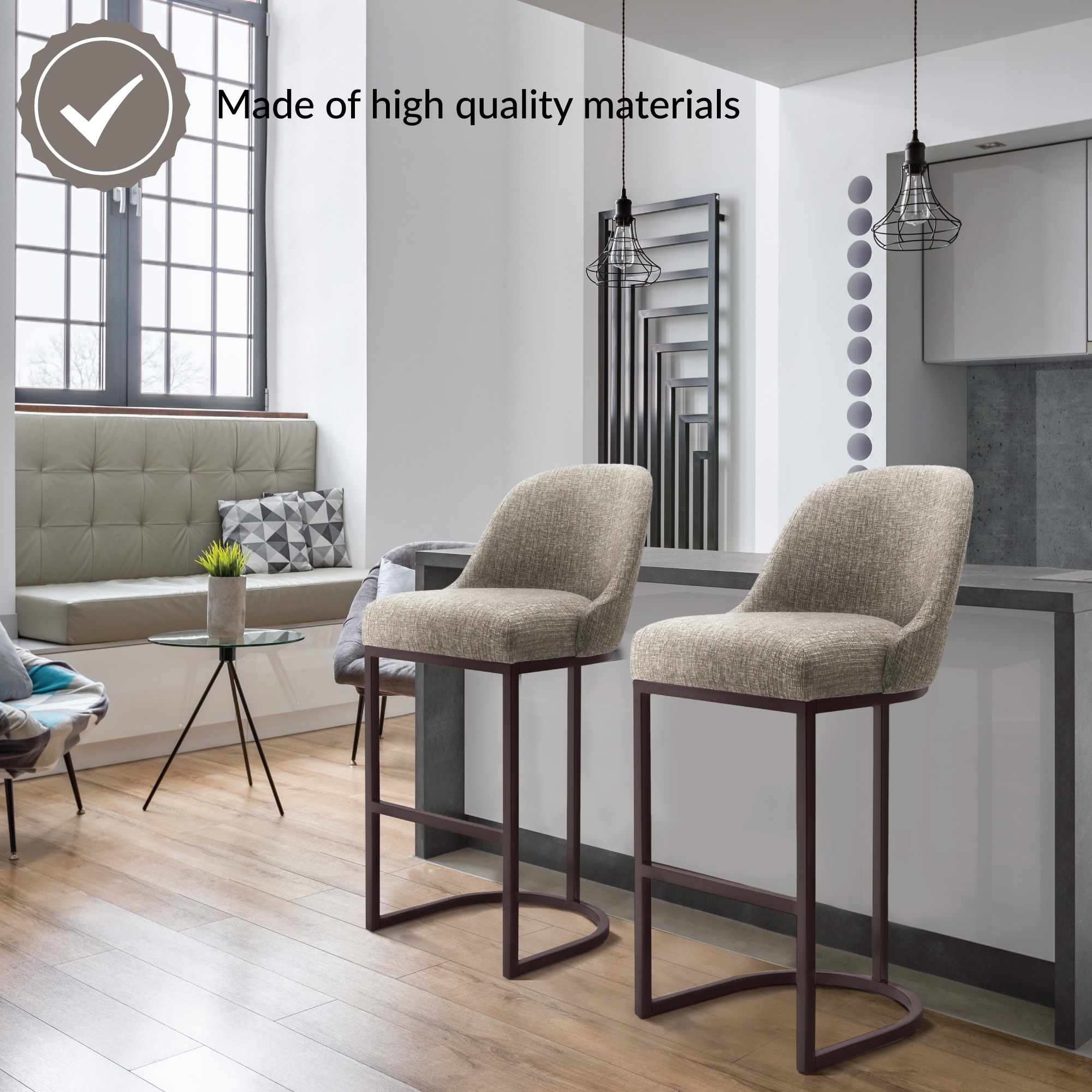 Leick Home 10133ES/GL stools - View #9
