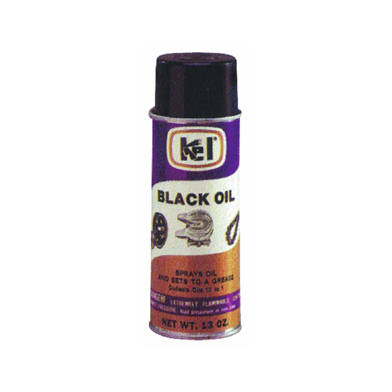 Warn  DISTRIBUTION KEL57300 11.25 fl oz Black Oil Grease Aerosol