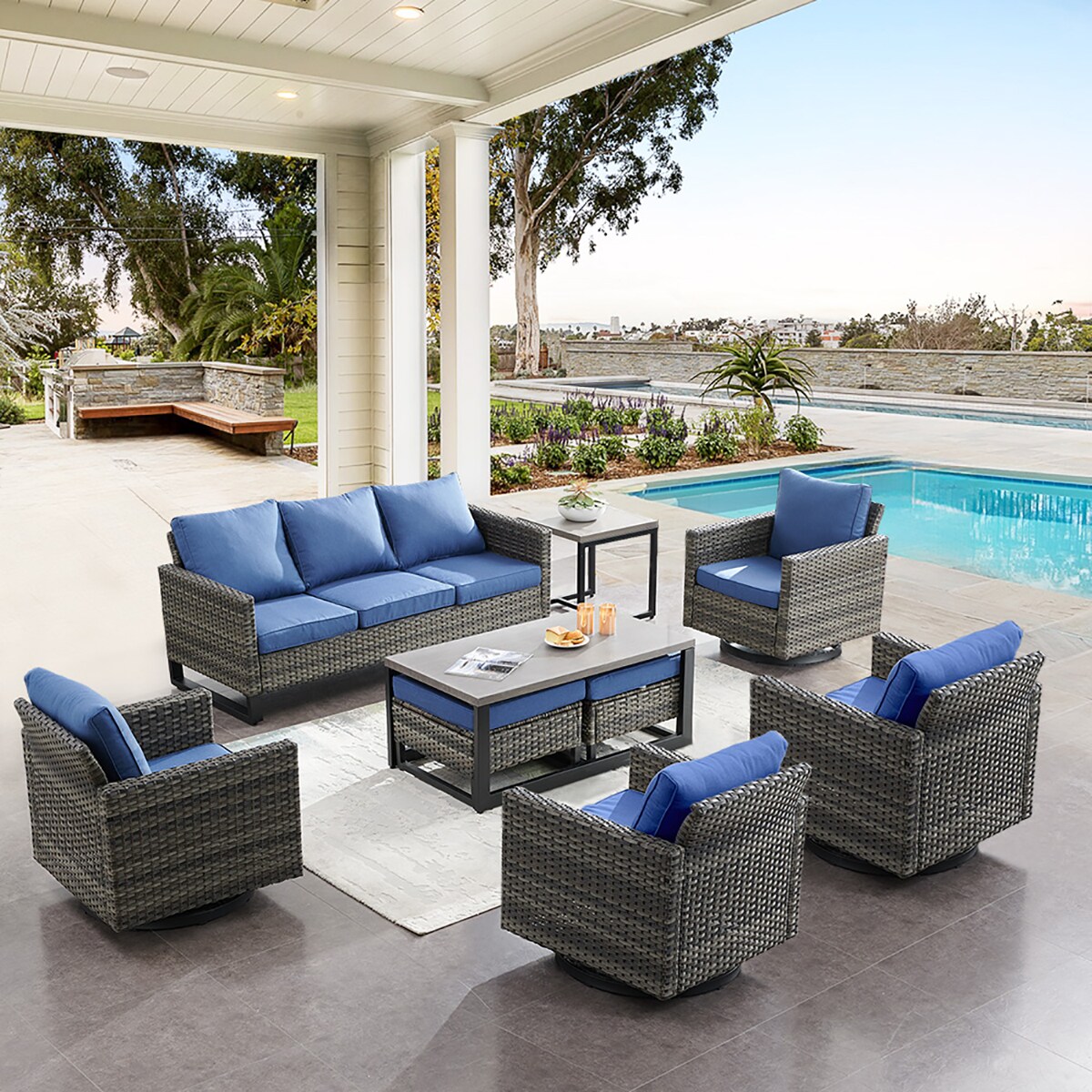 Rilyson FS062069X2065070-1 Patio-Conversation-Sets - View #2
