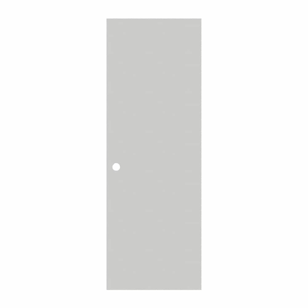 Masonite 642238 Solidcore MDF 28-in x 80-in Primed 1-panel Smooth Solid core Primed MDF Slab Door