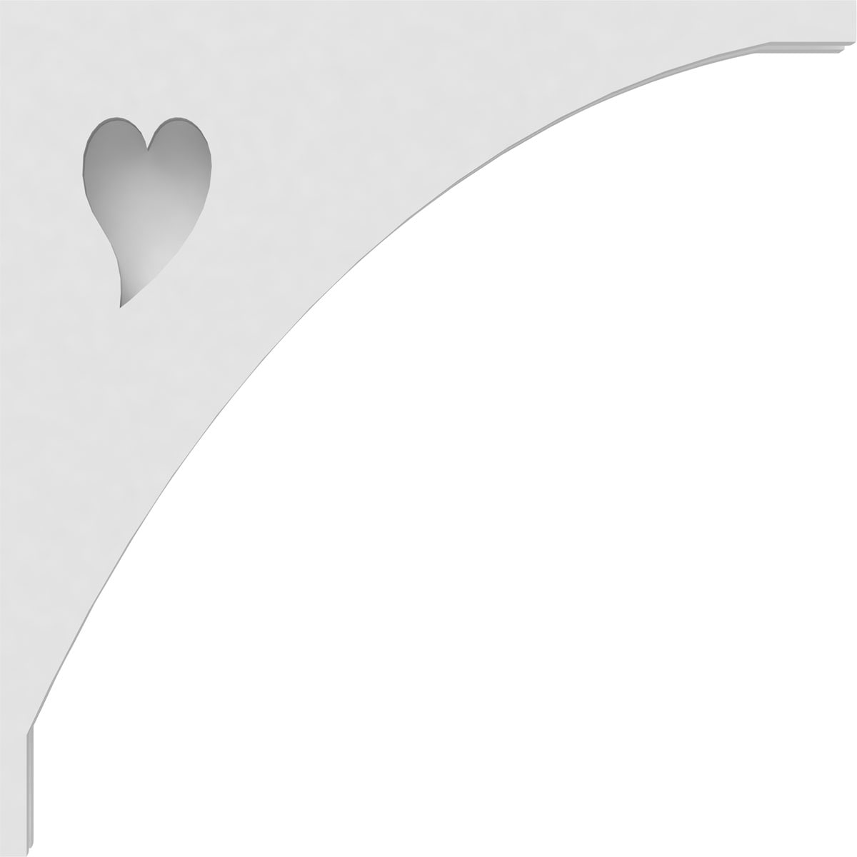 Ekena Millwork CORP01X12X12WN corbels - View #3