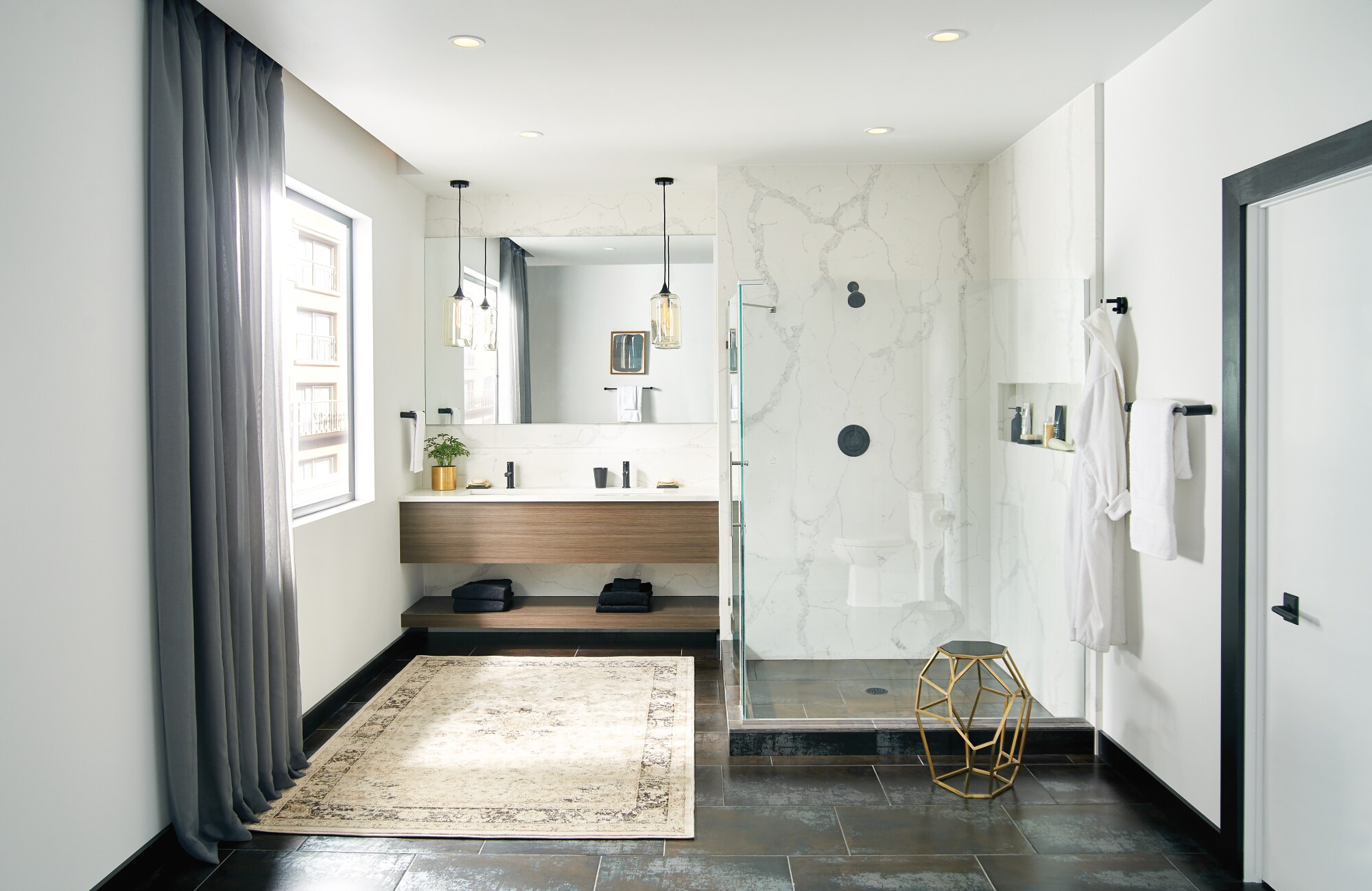 Moen T2192EPBL Tub-Shower-Faucets - View #7