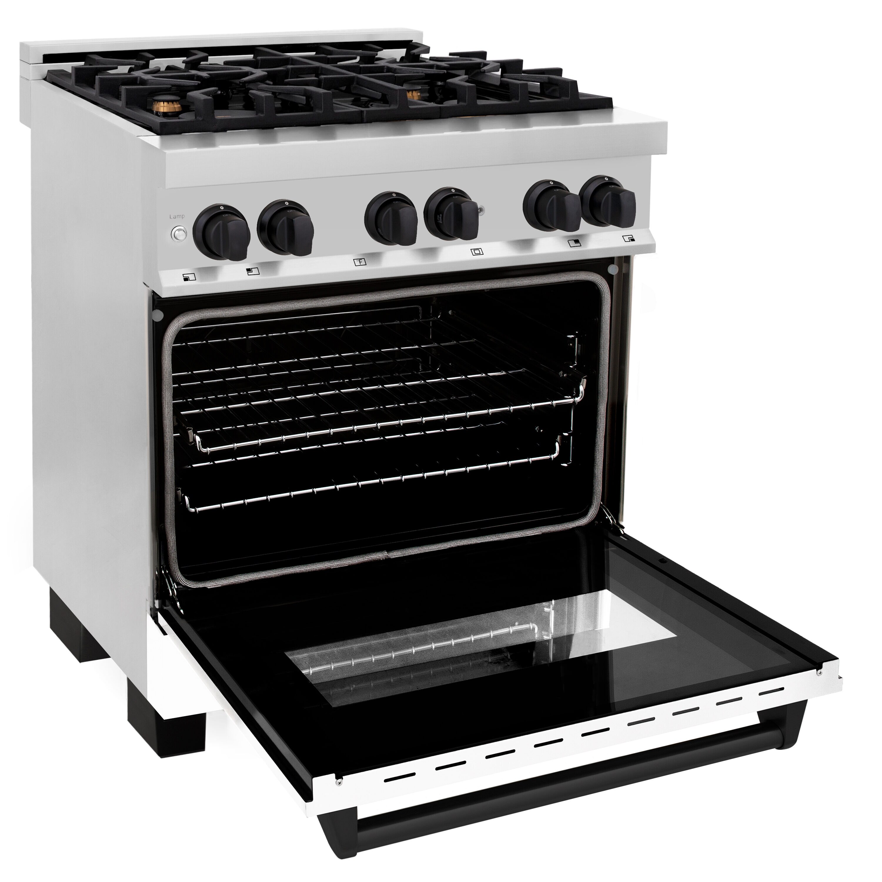 ZLINE KITCHEN & BATH RAZ-WM-30-MB Dual-Fuel-Ranges - View #6