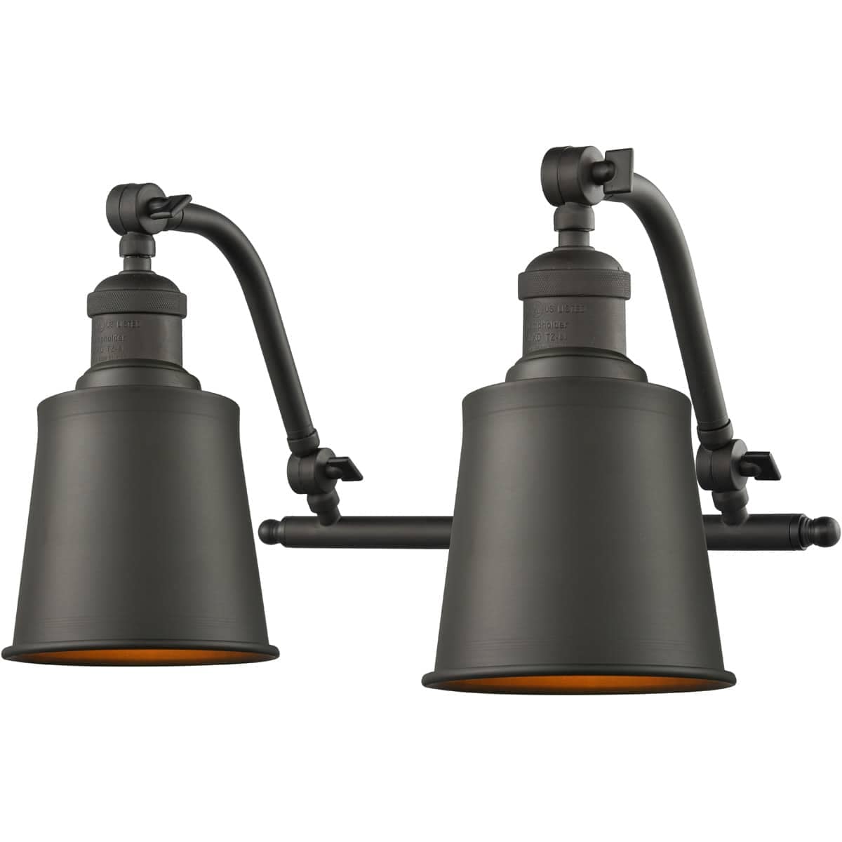 Innovations Lighting 515-2W-OB-M9-OB Franklin Restoration Addison ...