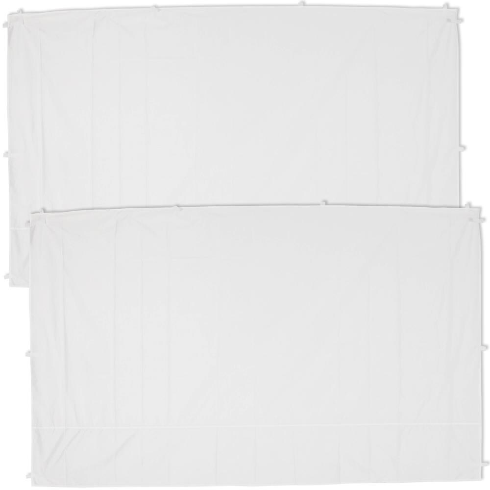 Sunnydaze Decor XLP-325 Canopy Tent Sidewall Kit for Straight Leg Canopies- Includes Two 12 Foot Shade Side Wall Canopy Sold Separately