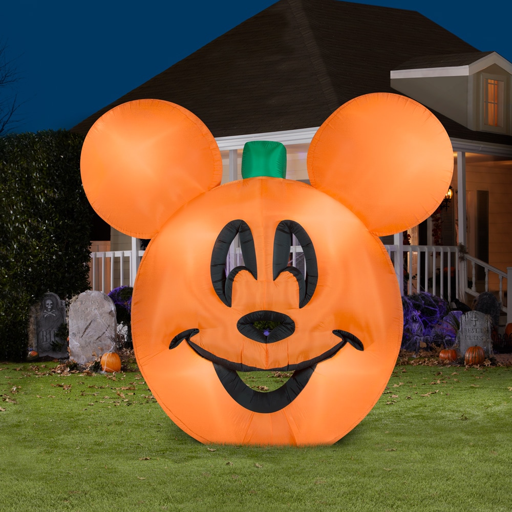 Disney Mickey Mouse Pumpkin Inflatable 9.5 ft tall plandetransformacion ...