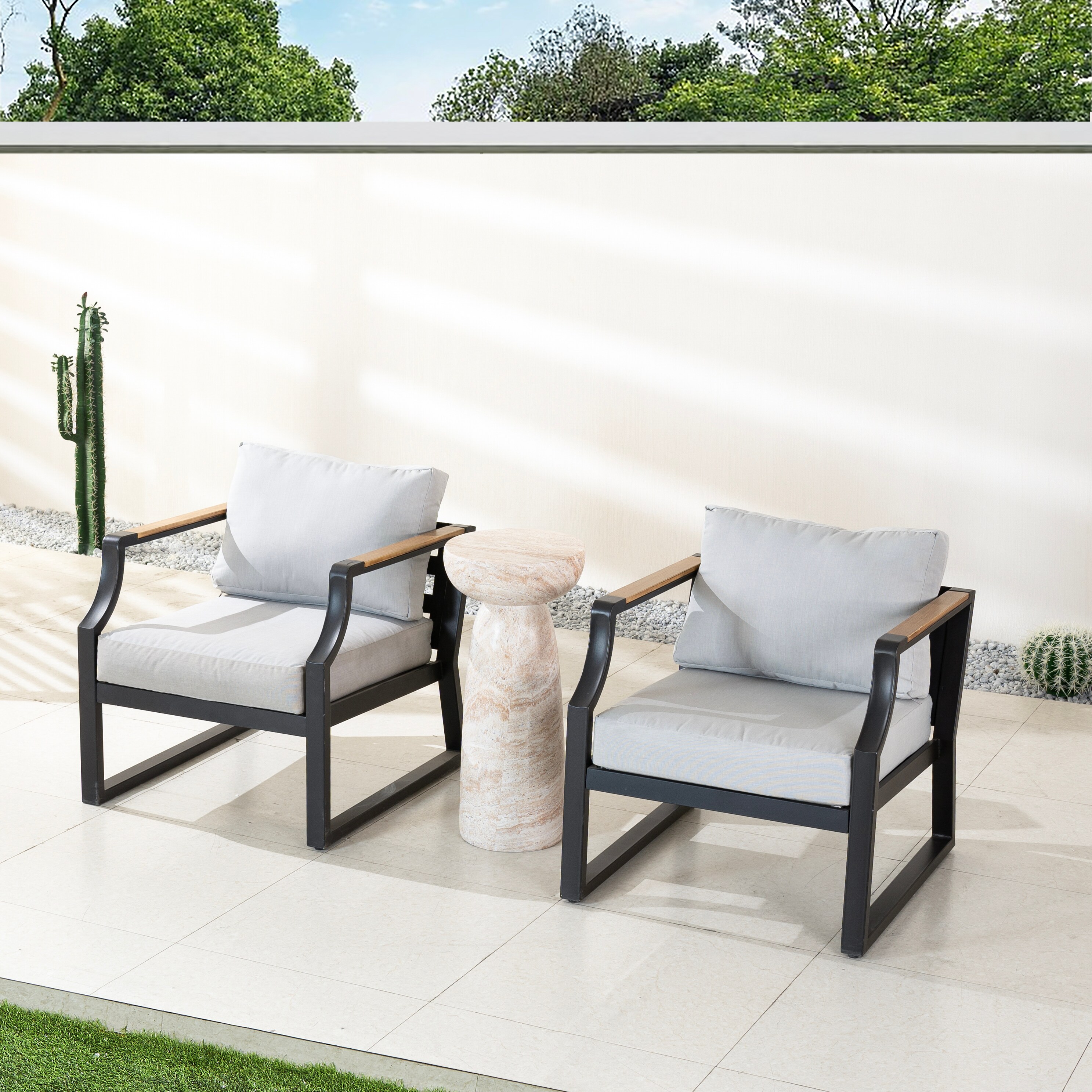 Direct Wicker DWC-230077ST2101B Patio-Conversation-Sets - View #2