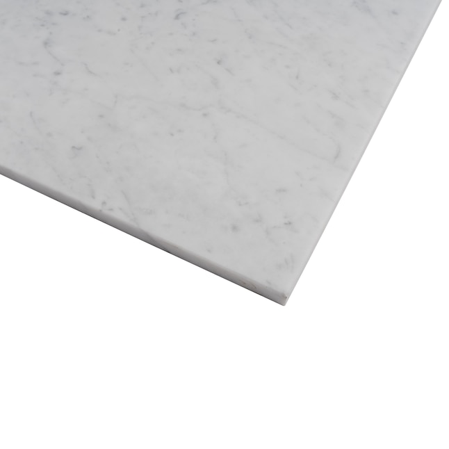 Apollo Tile White 12-in x 24-in Polished Natural Stone Marble Subway ...