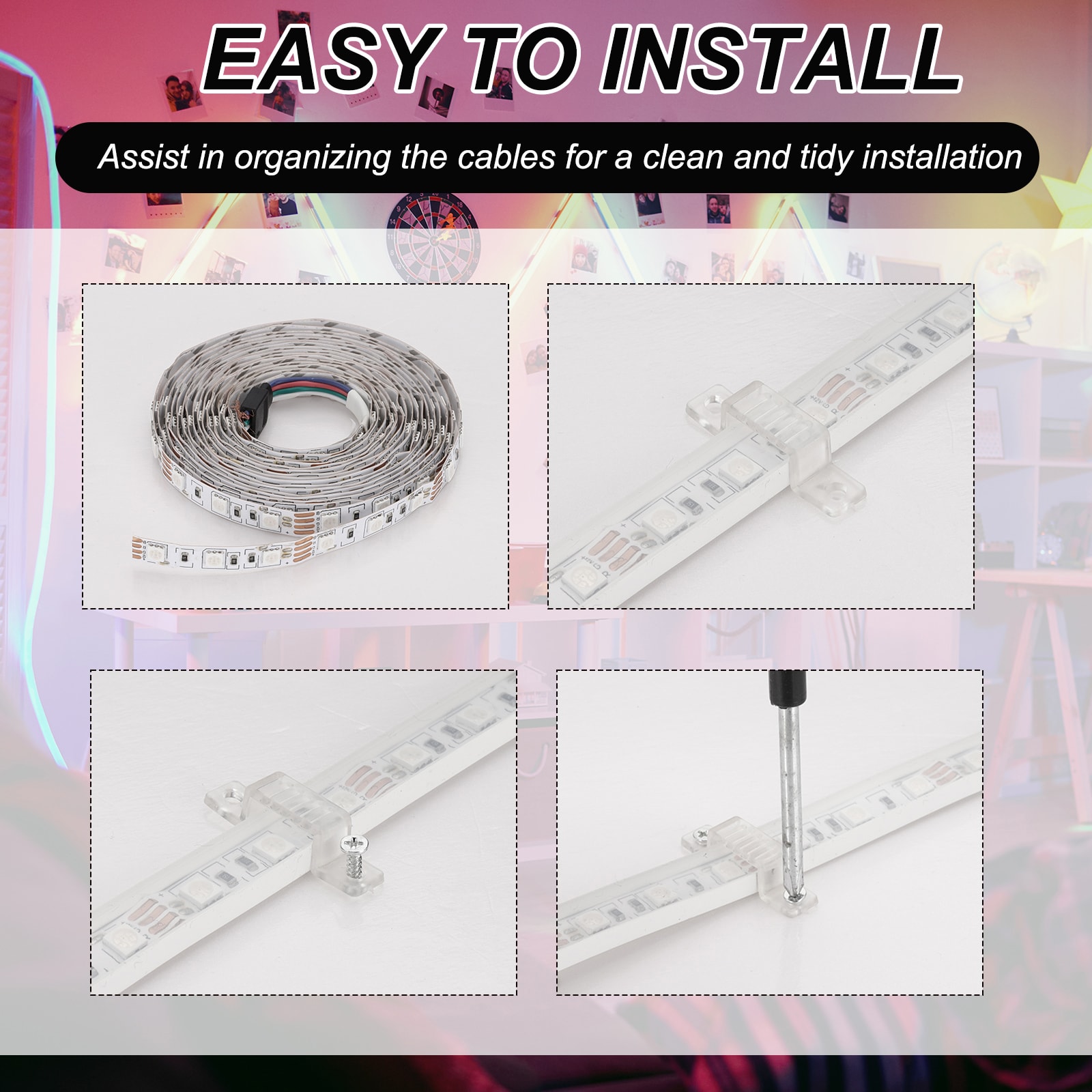 PATIKIL S26032000UX4725 Clips-Fasteners - View #5