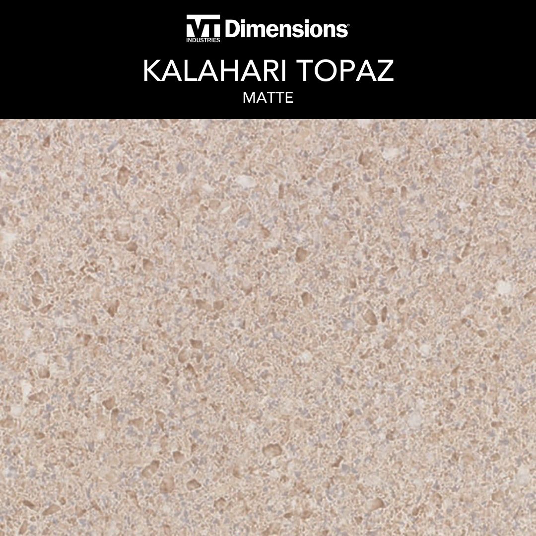 VT Dimensions 25.25-in Kalahari Topaz Matte Laminate Kitchen End Cap