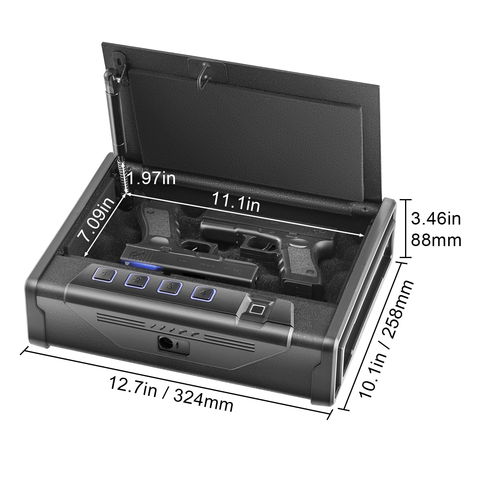 GIVIMO LW047GIVSS212 Gun-Safes - View #3