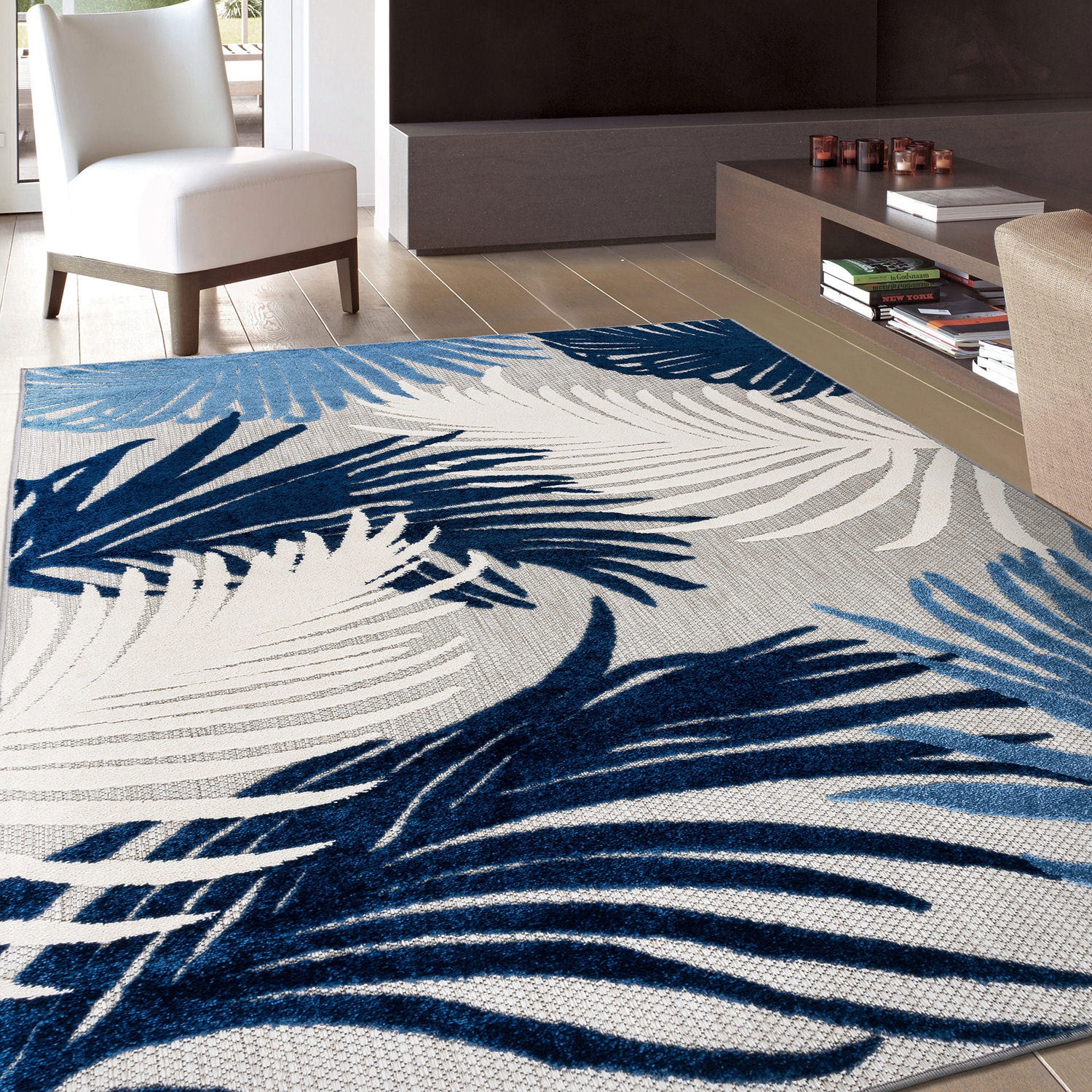 World Rug Gallery 8013NAVY8X10 rugs - View #5