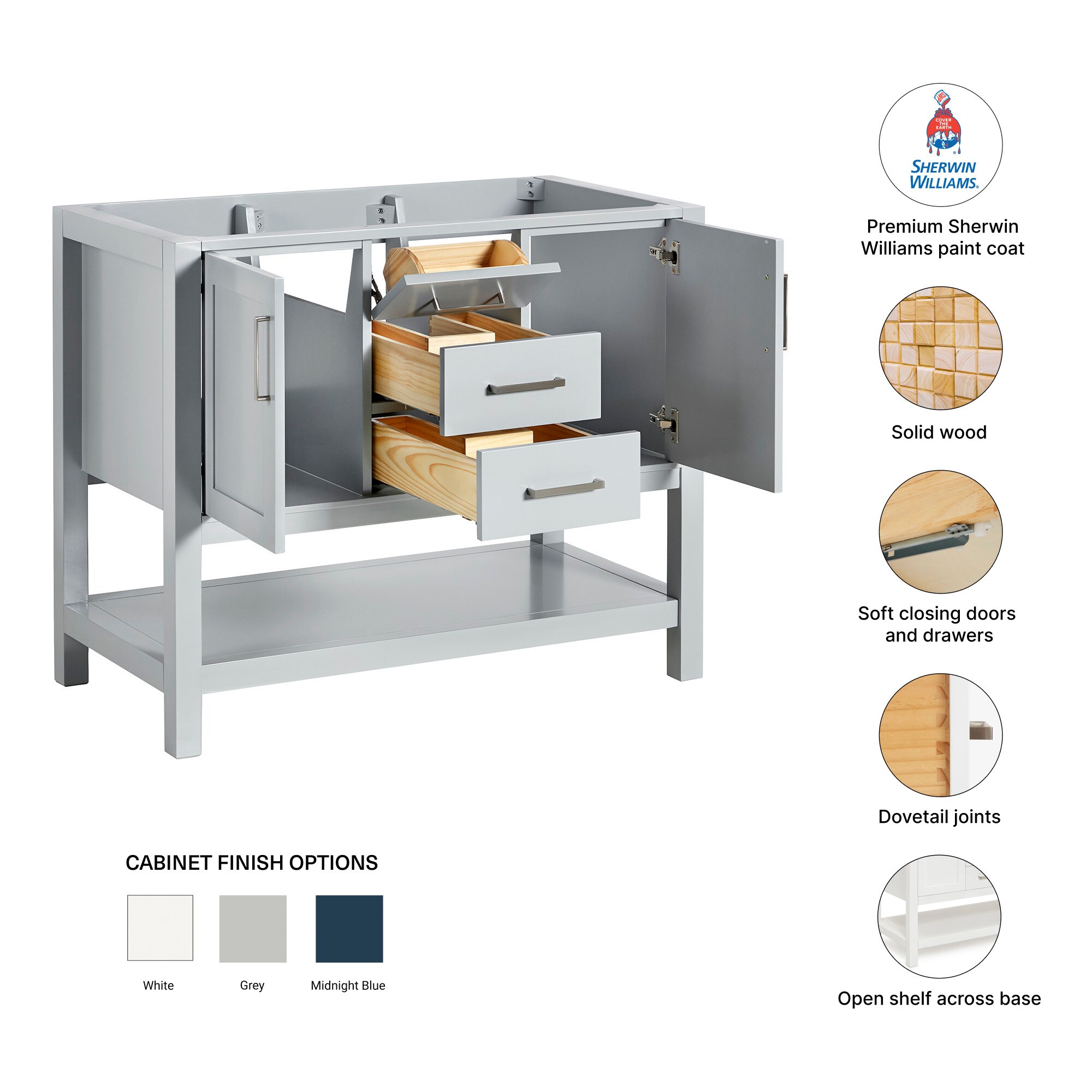 ARIEL R042S-BC-GRY vanities - View #4
