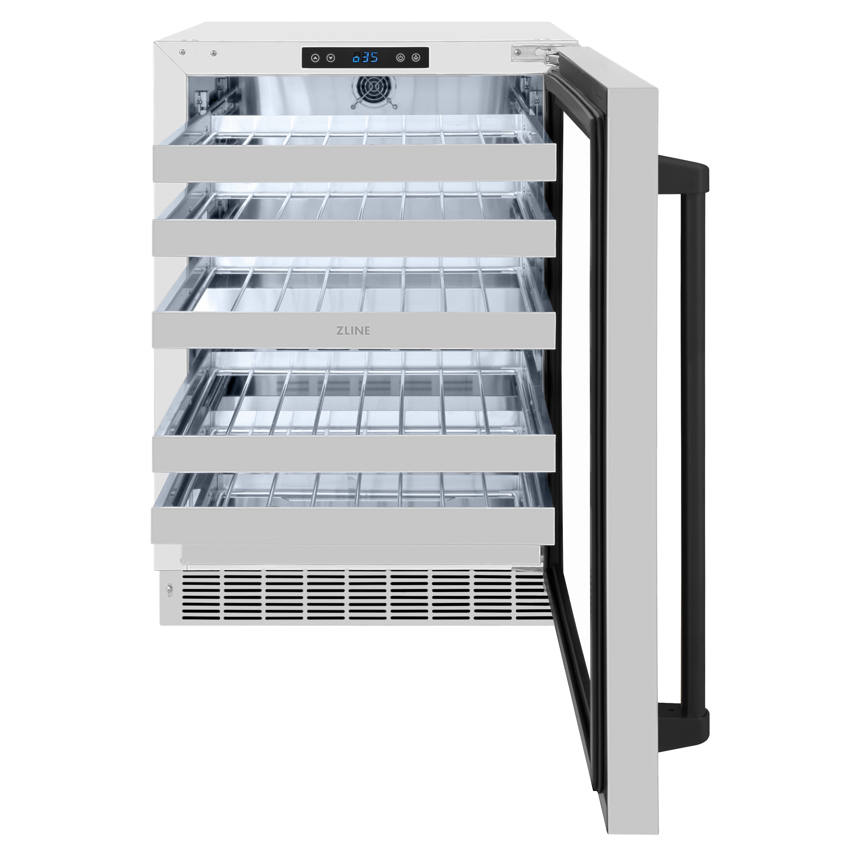 ZLINE KITCHEN & BATH RWDOZ-GS-24-MB Wine-Chillers - View #2