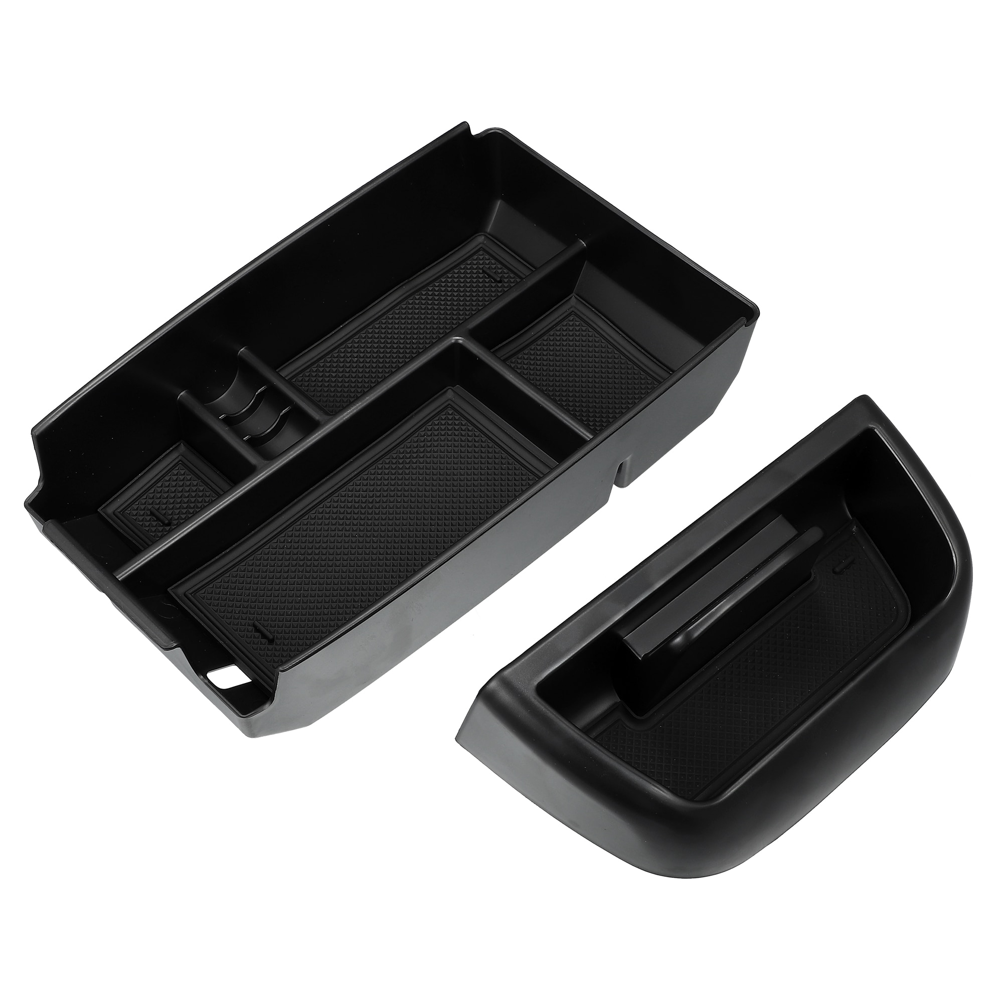 Unique Bargains 2pcs Car Center Console Armrest Storage Box Tray Dashboard Organizer Insert Tray Fit For Ford Bronco Sport 2021 2022 2023 #S25122400UX6318