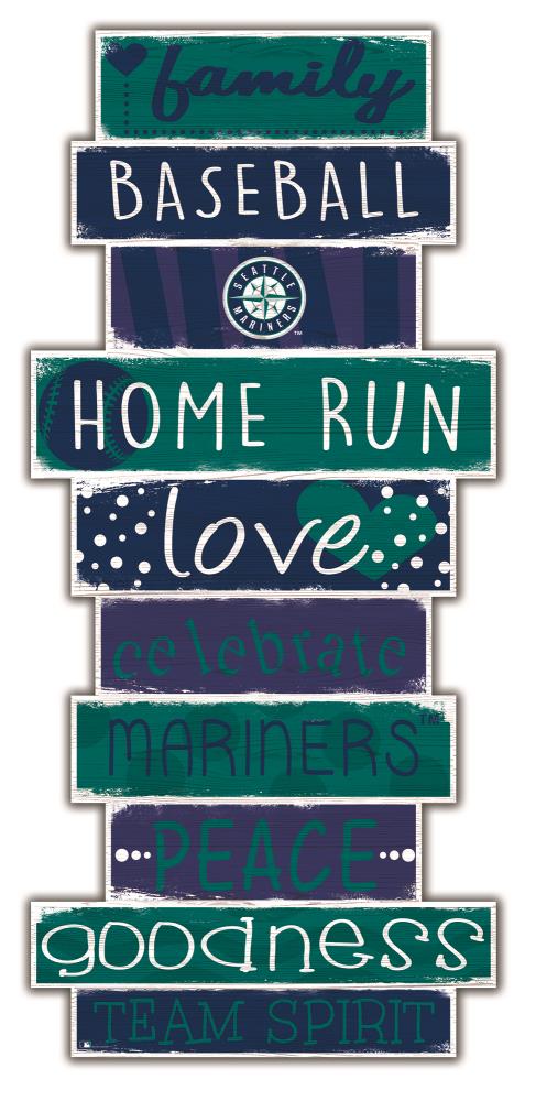 Fan Creations M0928-MARINERS 10-in H x 0.035-in W Sports Print