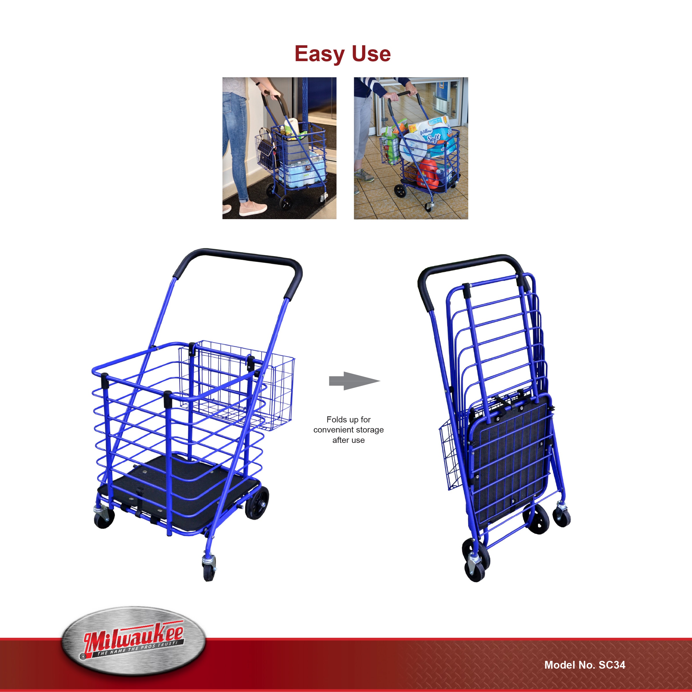 Milwaukee SC34 Shopping-Carts - View #5