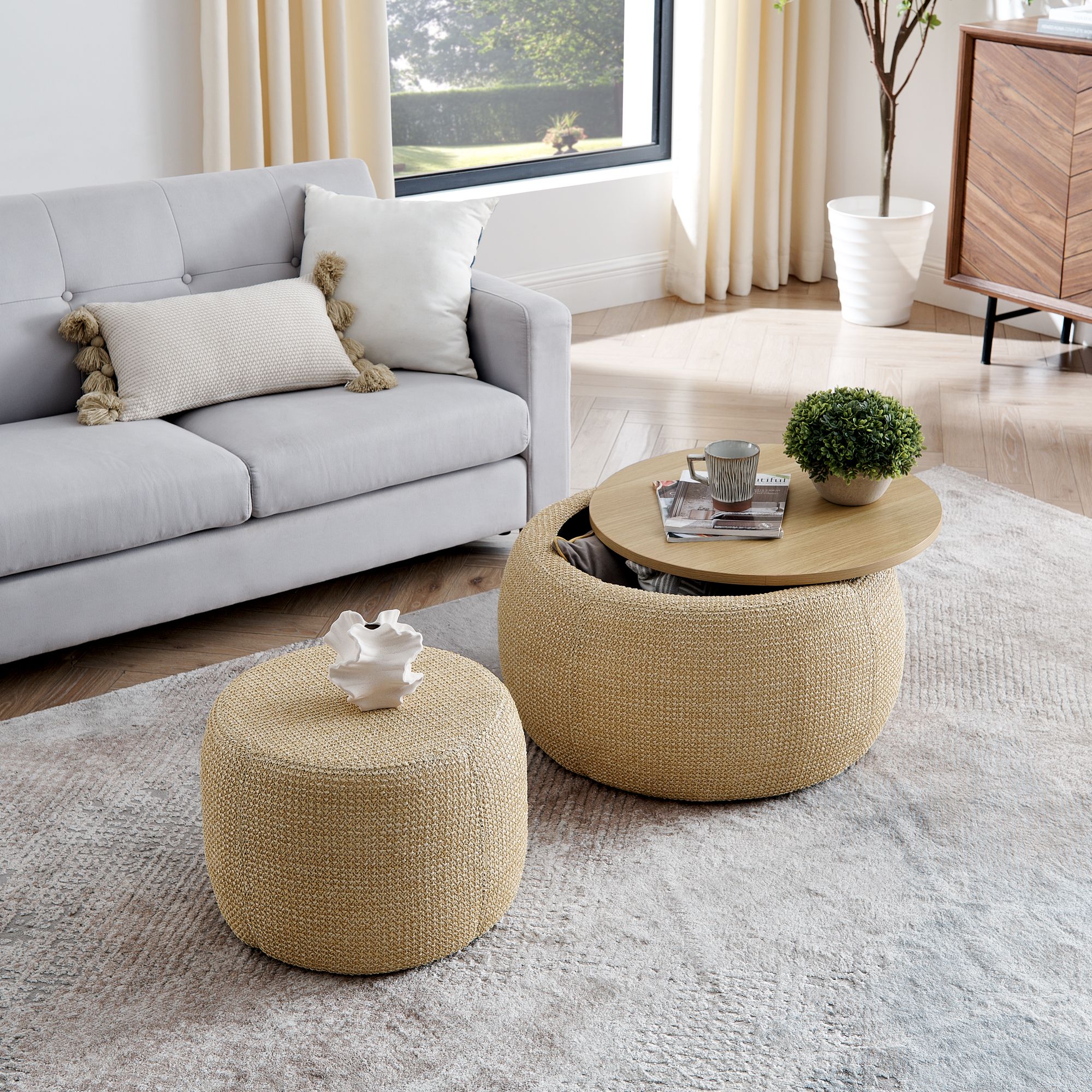 Blisstyle OTTO843 Indoor-Ottomans - View #3