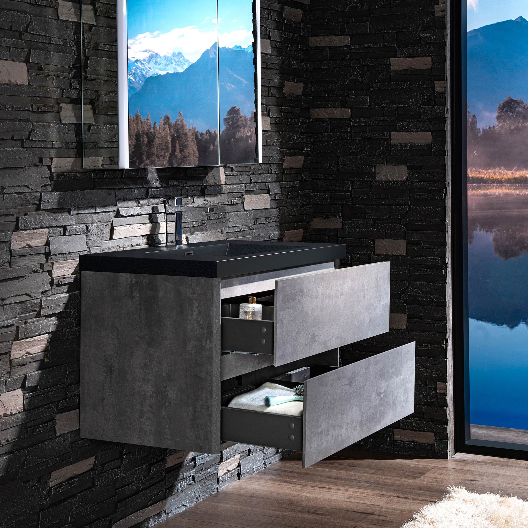 Woodbridge LVT1487 Bath-Vanity-Combo - View #13