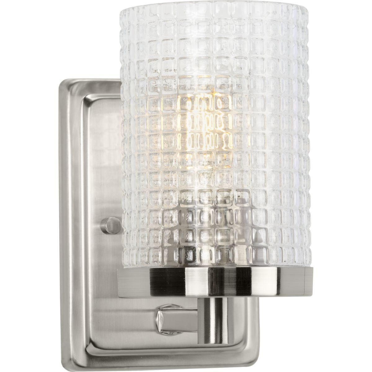 Fawcett Brushed Nickel Dimmable One-Light Bath Sconce