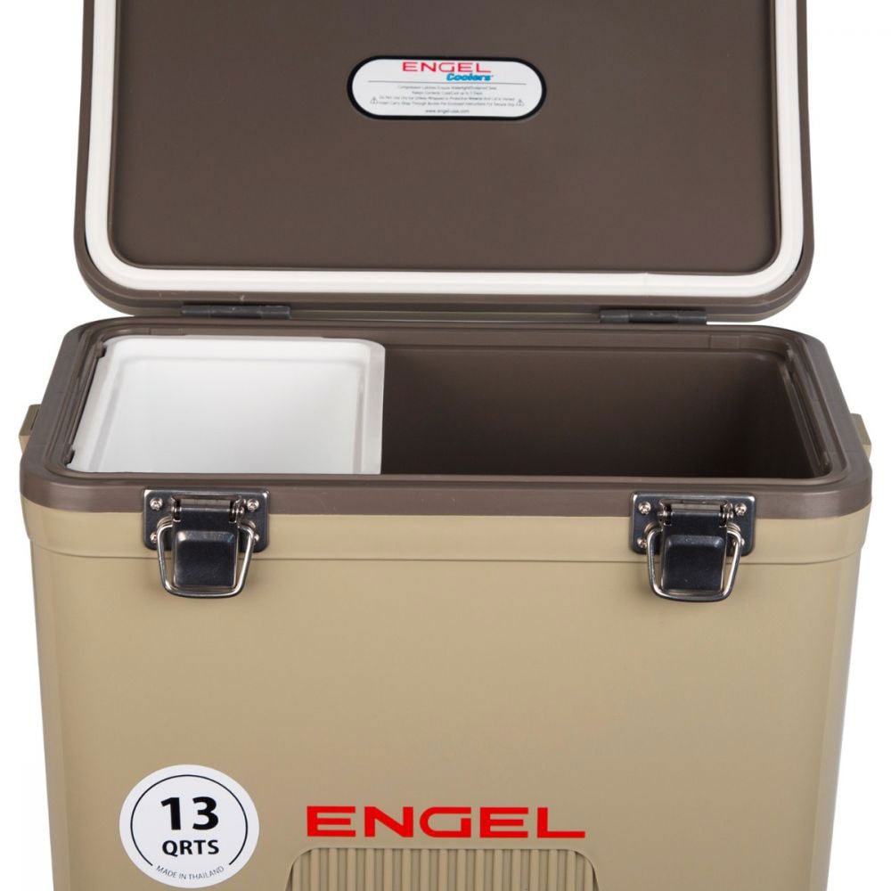 Engel Coolers Engel Tan 13-Quart Insulated Chest Cooler at