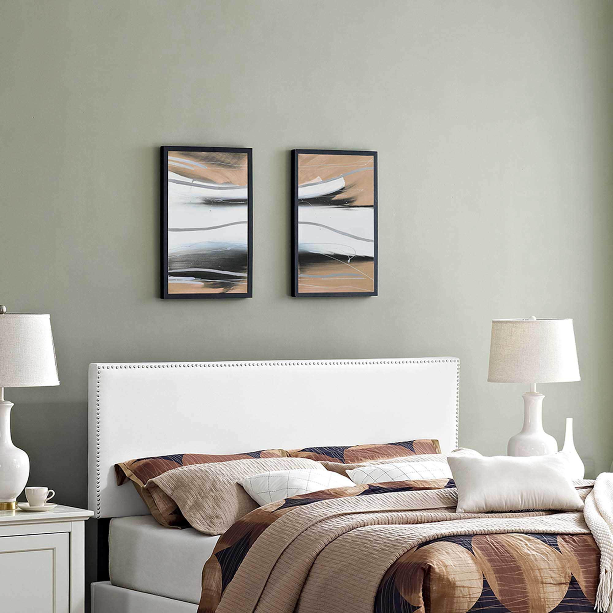 Modway MOD-5383-WHI Upholstered-Headboards - View #2
