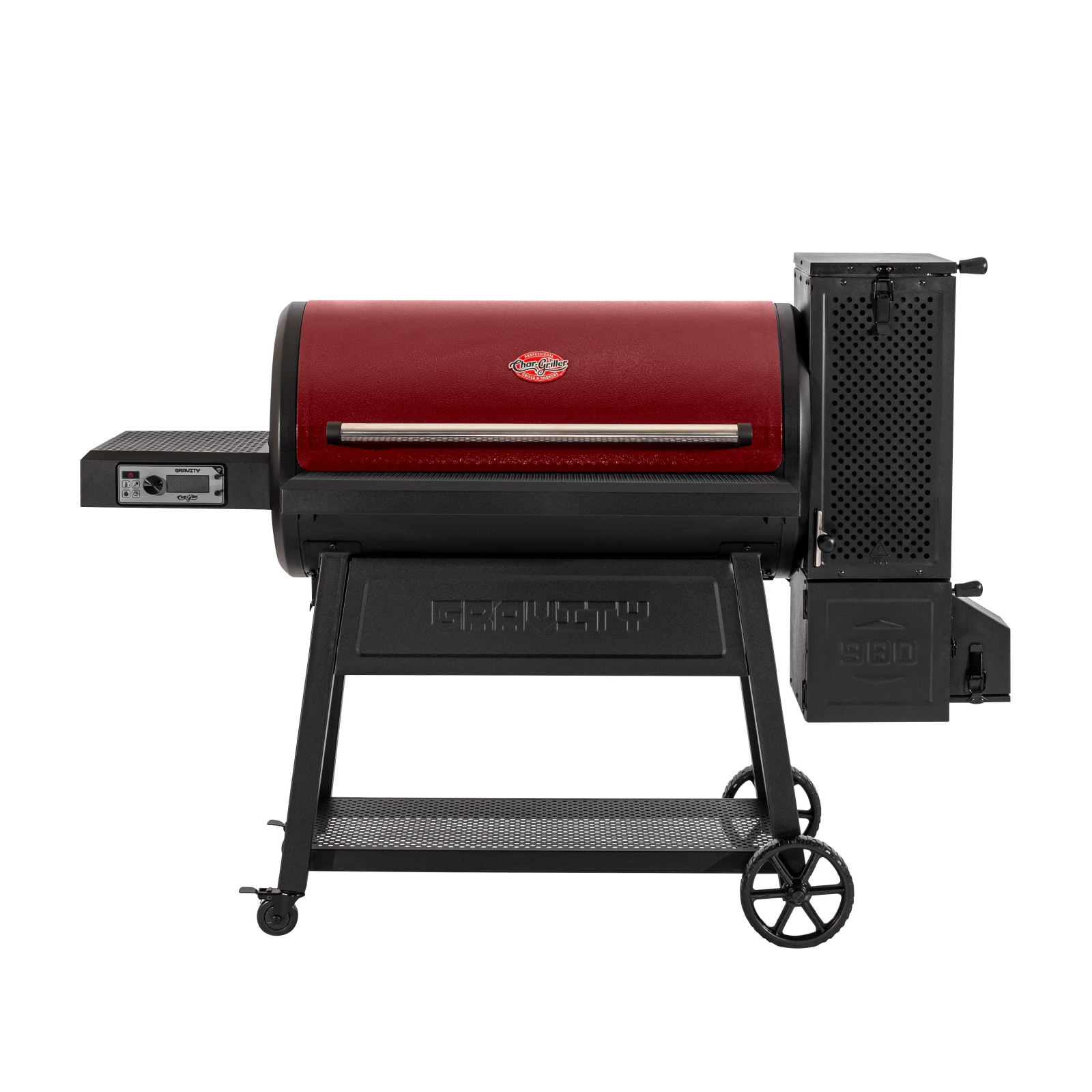 Char-Griller Fed 980 Charcoal Grill 38-in W Red Barrel Charcoal in the Charcoal Grills department Lowes.com