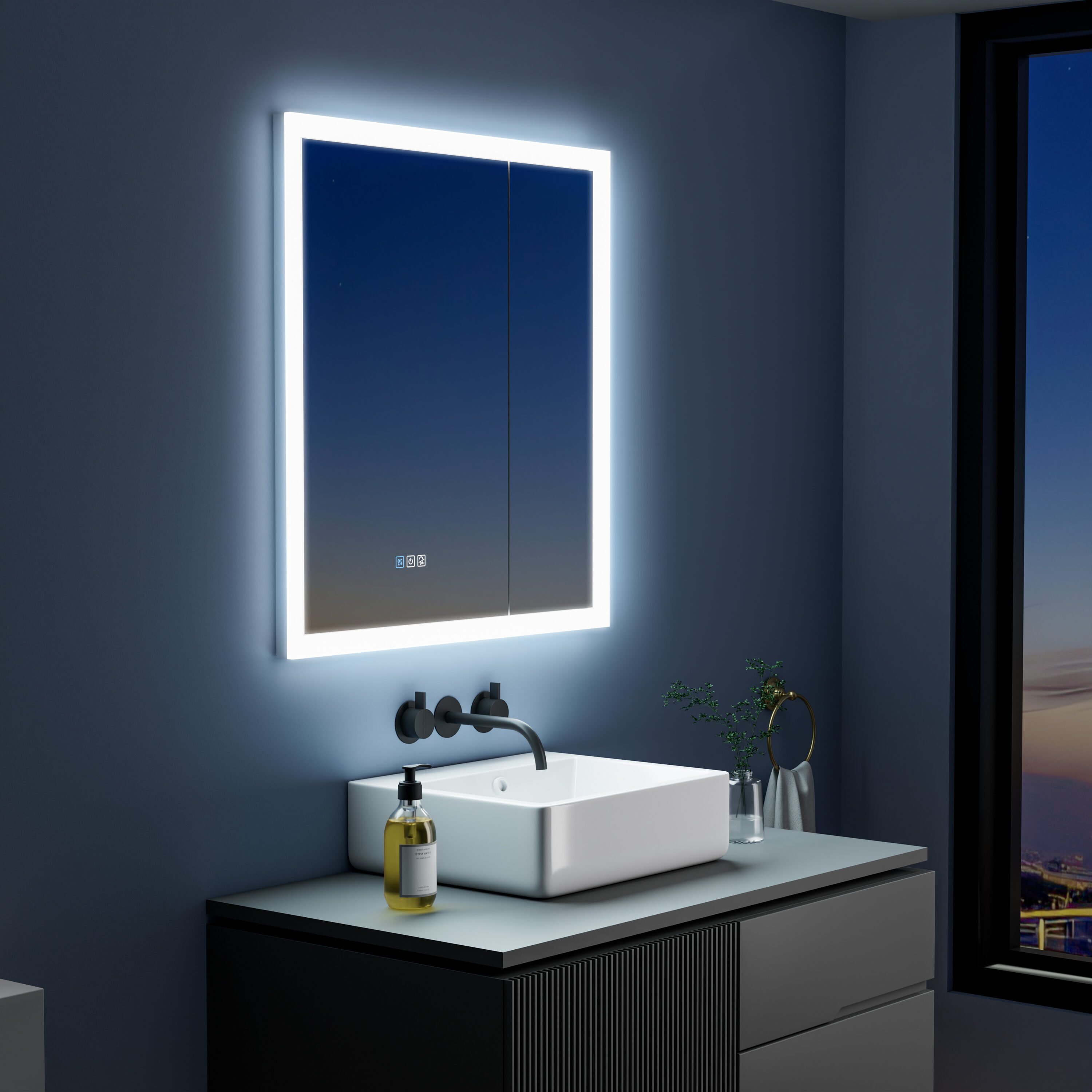 Forclover WBSGOYF22 Bathroom-Medicine-Cabinets - View #8