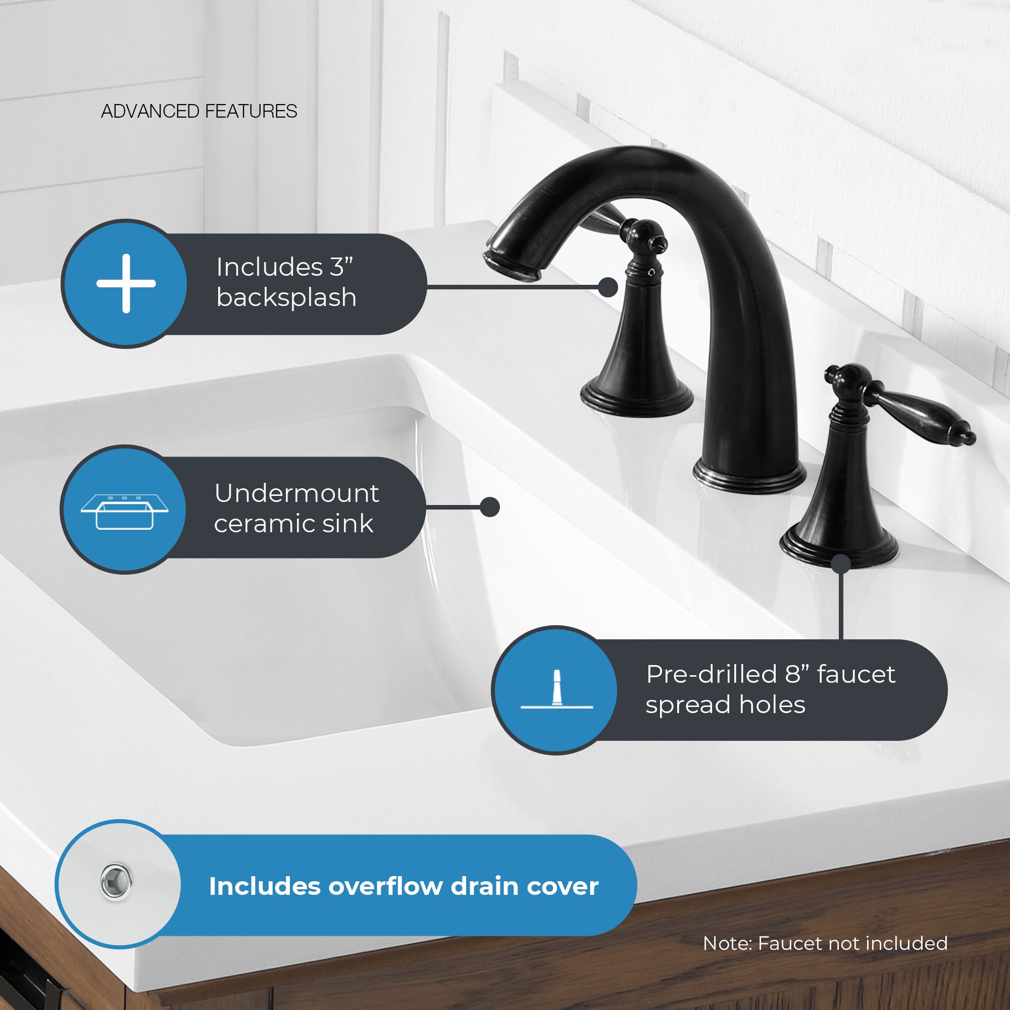 OVE Decors 15VVA-CLAR30-043 Bath-Vanity-Combo - View #6