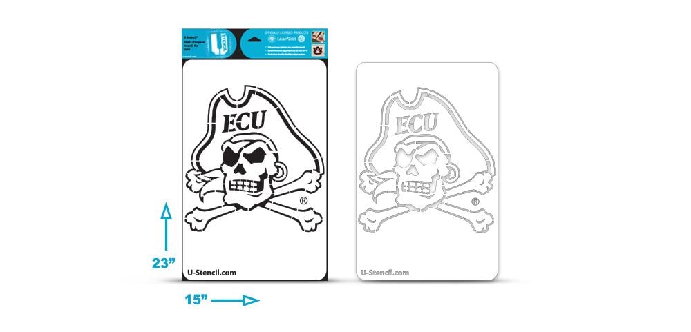 U-Stencil ECOOS-501 Officially Licensed Multipurpose Collegiate Stencil