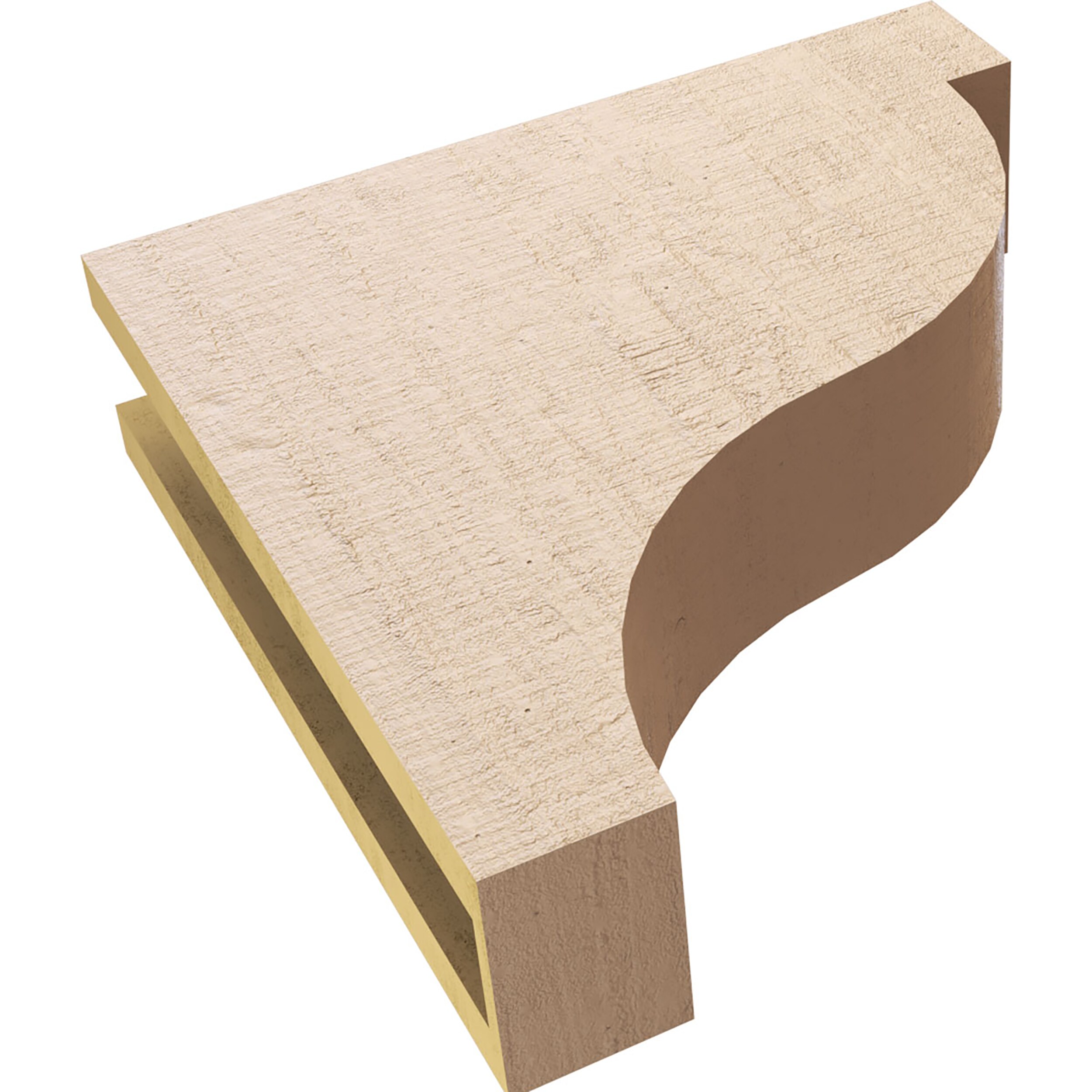 Ekena Millwork CORU04X16X16GARRCPR corbels - View #6