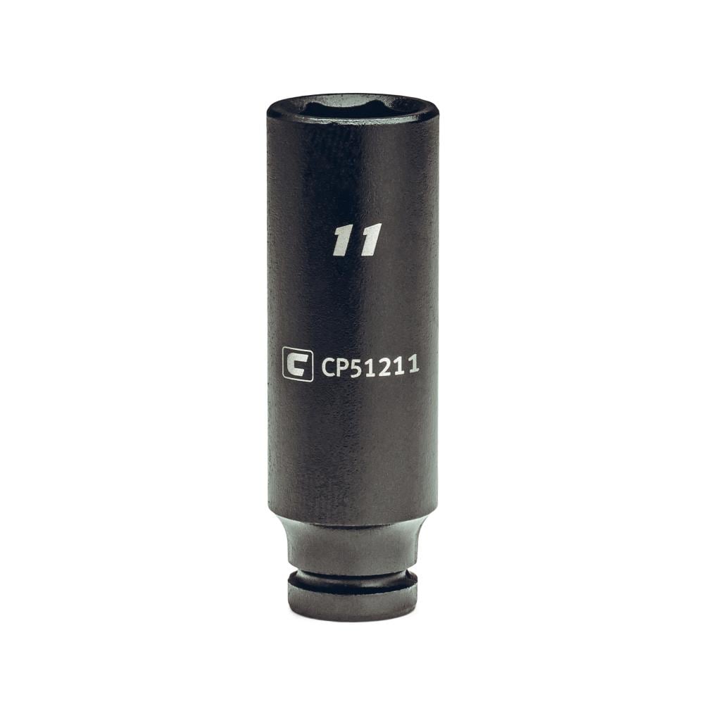 Capri Tools CP51211 Metric 1/4-in Drive 11mm 6-Point Impact Socket