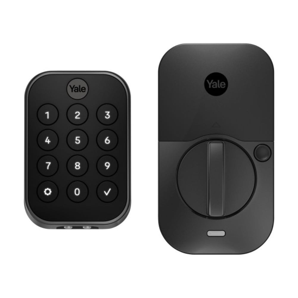 Yale Assure Lock 2 Norwood Bundle Black Suede Smart Lock Electronic Deadbolt and Handleset with Wifi Bluetooth Keypad B-YRD430-BLE-NW-BSP Sansujyuku sansujyuku.com