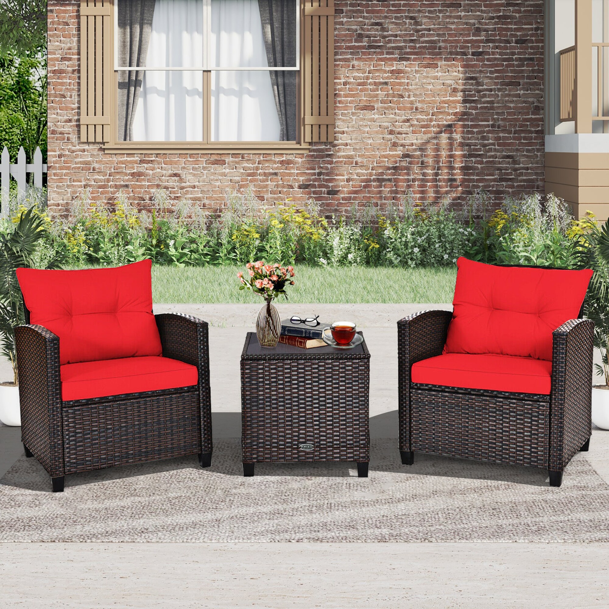 LIVIZA OUS68667RE Patio-Conversation-Sets - View #3