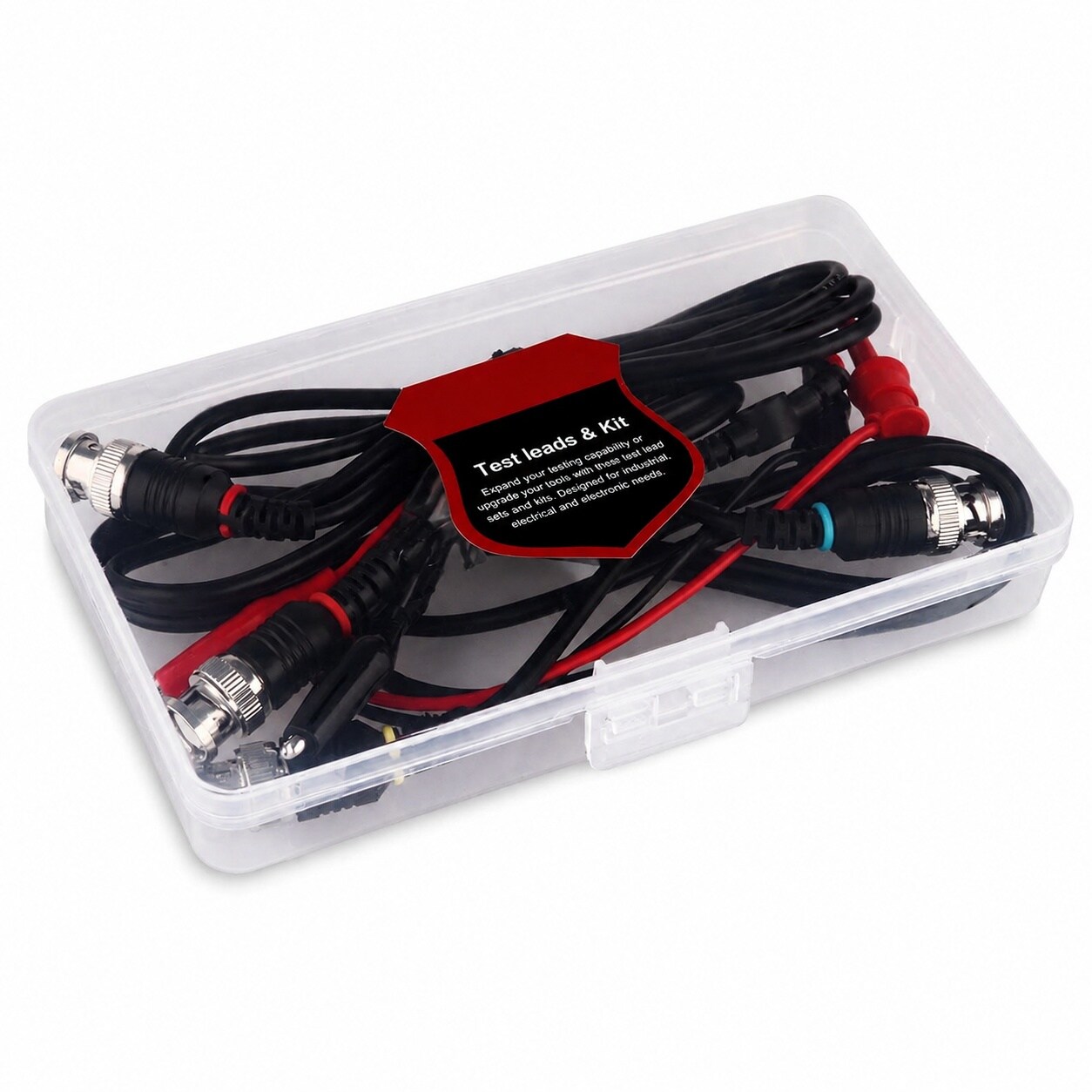Phewnyzo Oscilloscope Probes - BNC to Alligator Clips Mini Test Clips ...