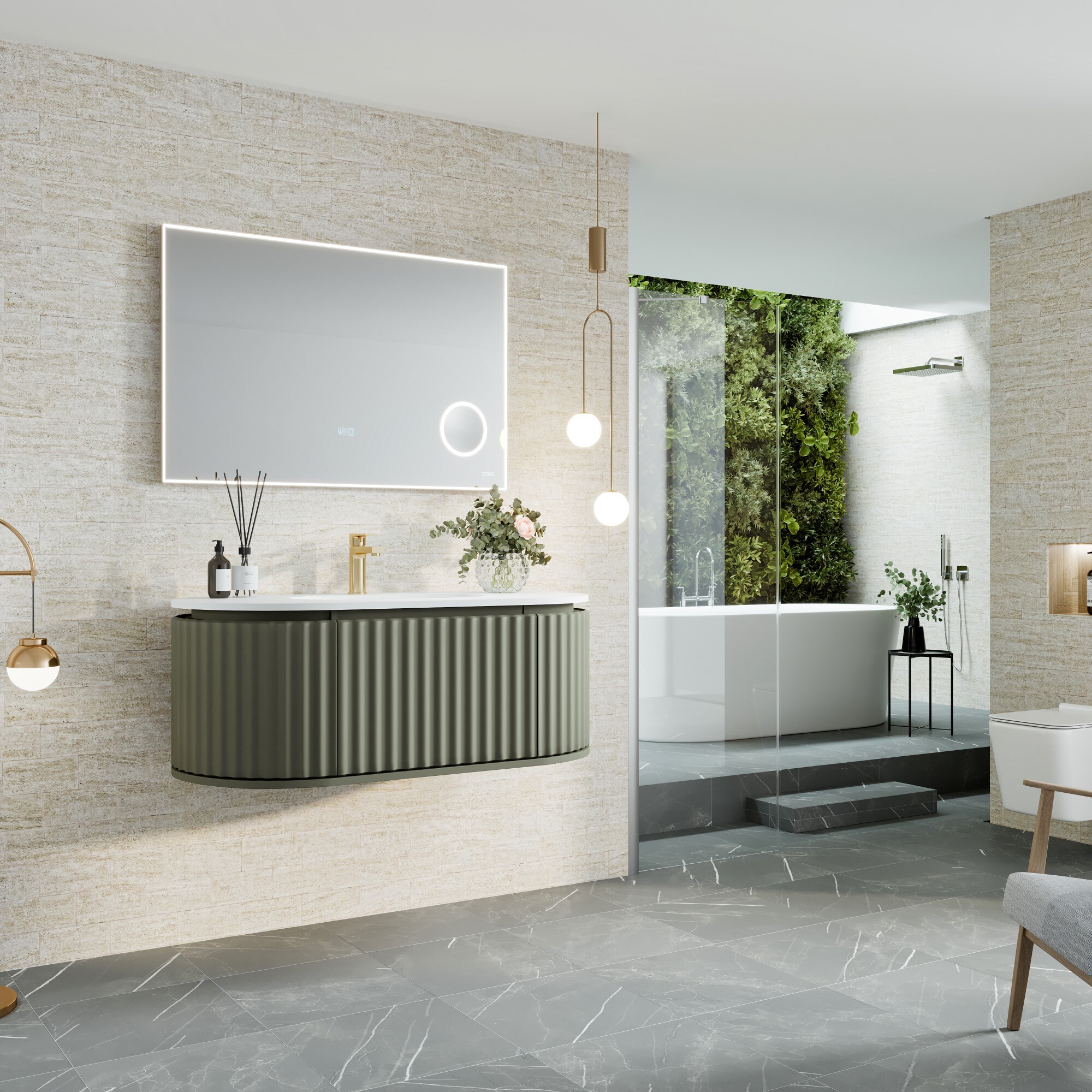 Eviva EVVN202-39GRN-WM Bath-Vanity-Combo - View #10
