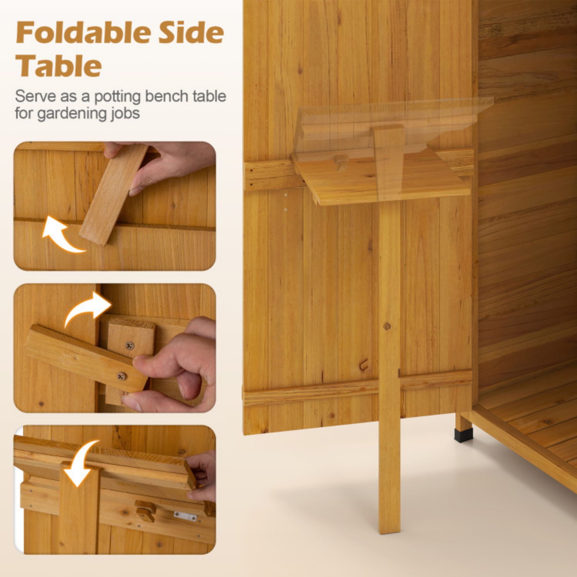 Clihome CL-GT8NAHY118 Wood-Storage-Buildings - View #8