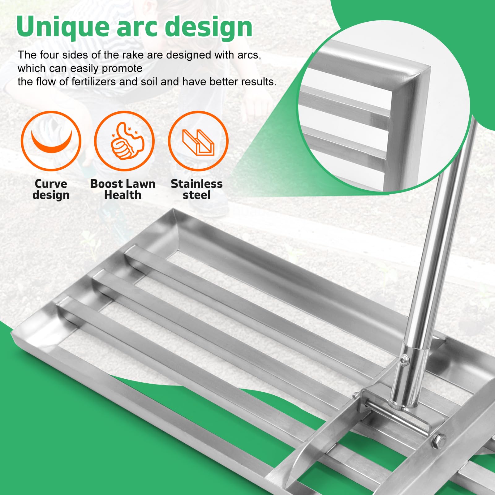 GAOLLY LKH0627X008 Level-Head-Rakes - View #4