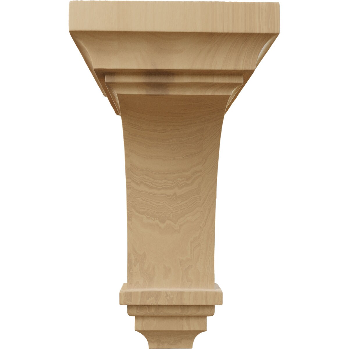 Large Cherry Wood Jefferson Corbel 12" x 6" x 6.75"
