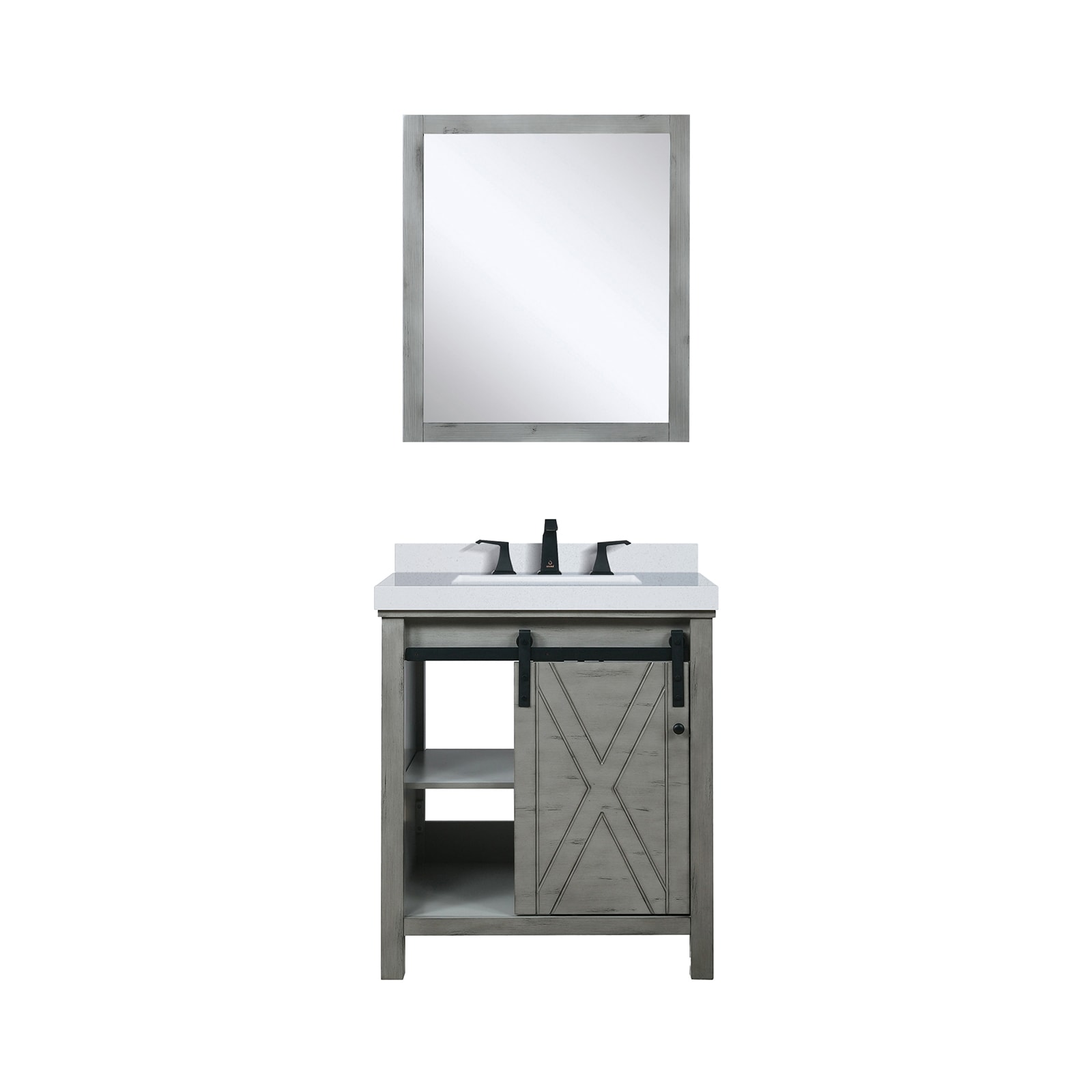 Lexora LVM30SH311 Bath-Vanity-Combo - View #4