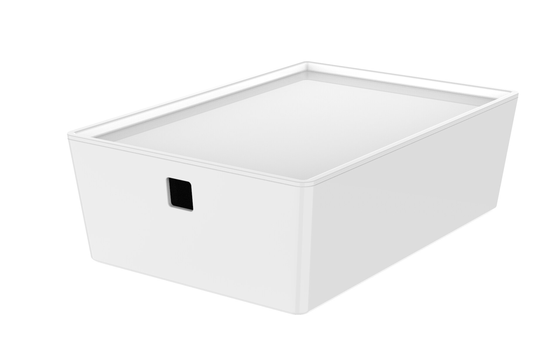 White Plastic Storage Containers at