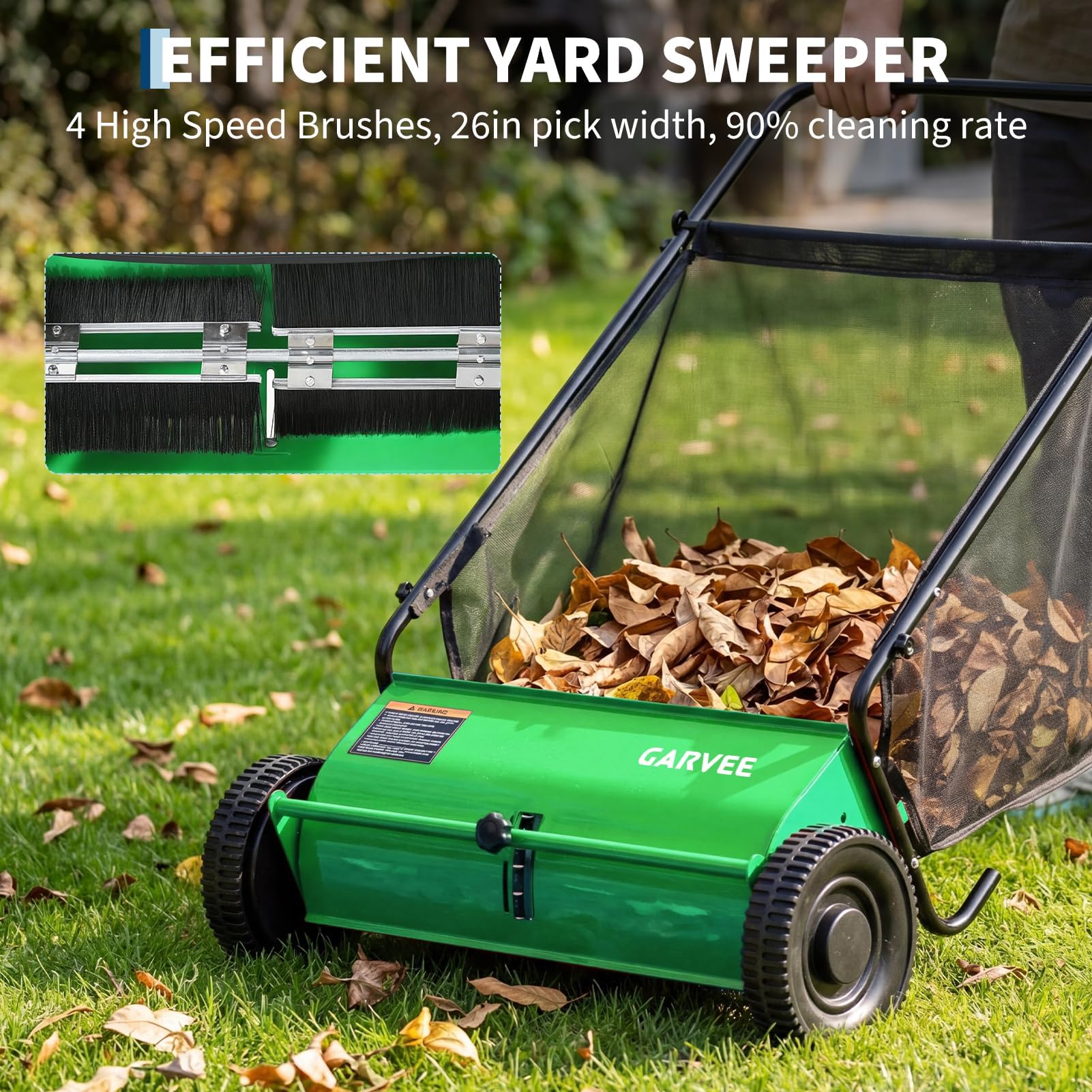 Garvee LYUTRPPG-34V30RR8 lawnsweeper - View #3