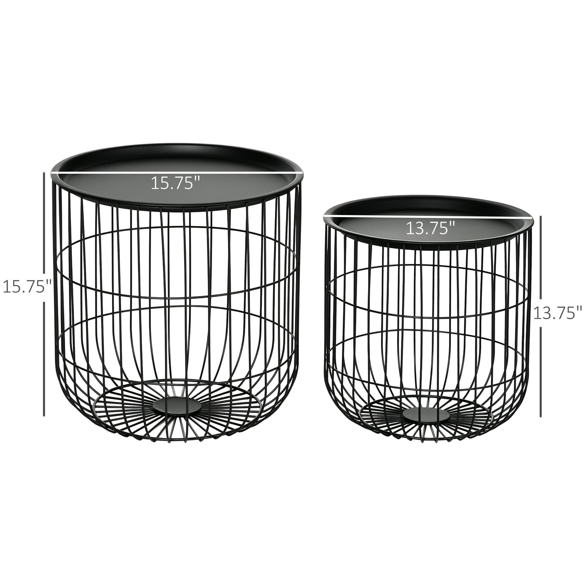 HomCom 839-738V00BK Coffee-Tables - View #3